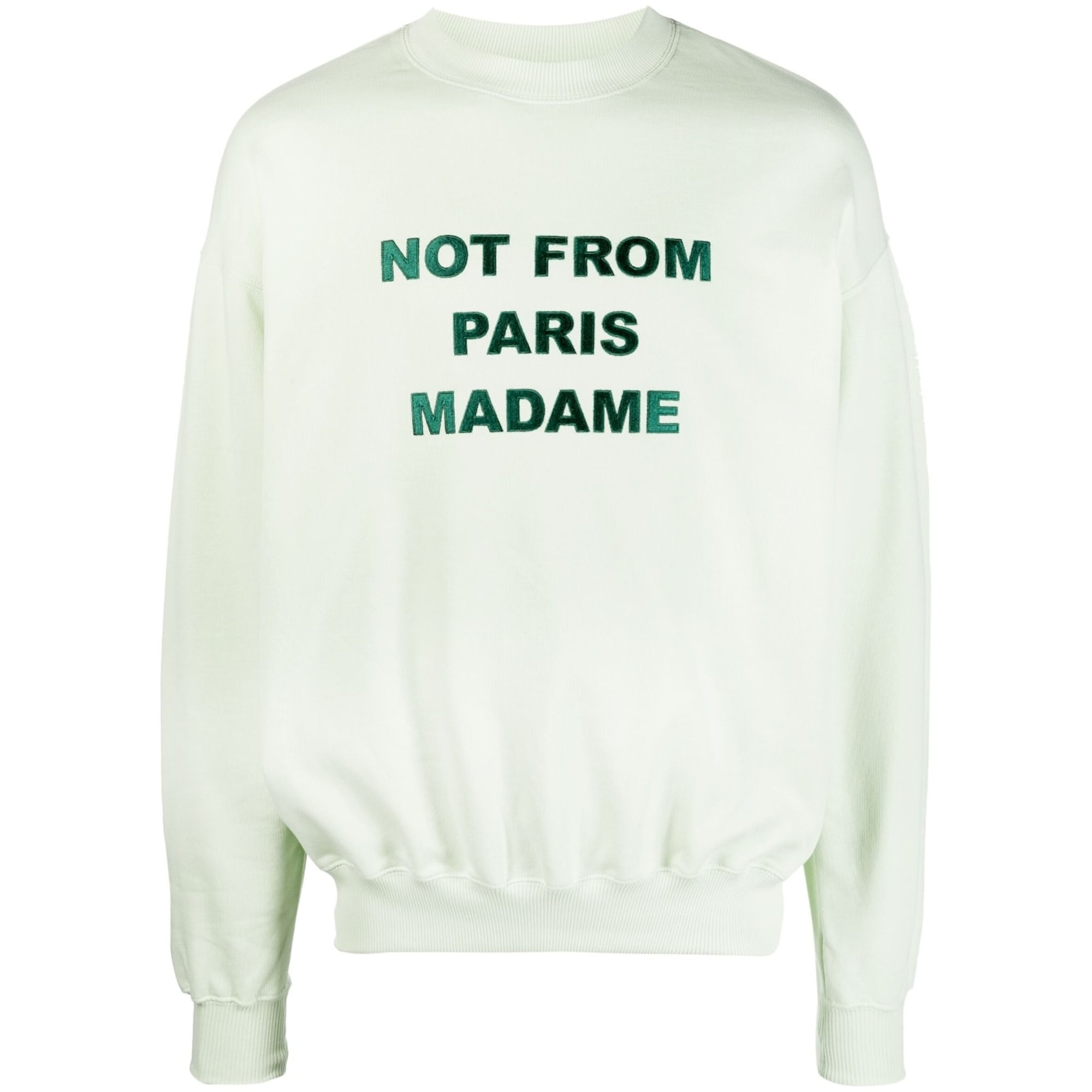 la sudadera con eslogan Drole De Monsieur vista0