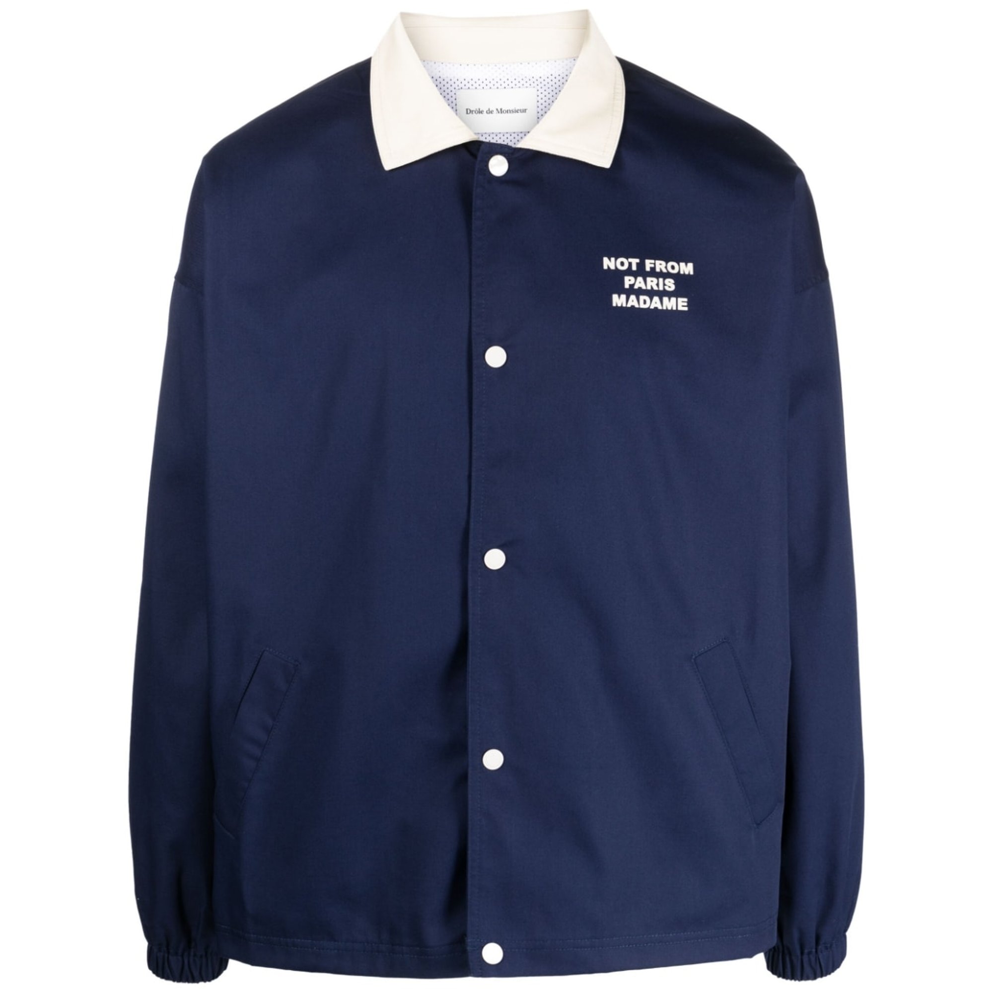 la Veste Twill Nfpm Drole De Monsieur vista0