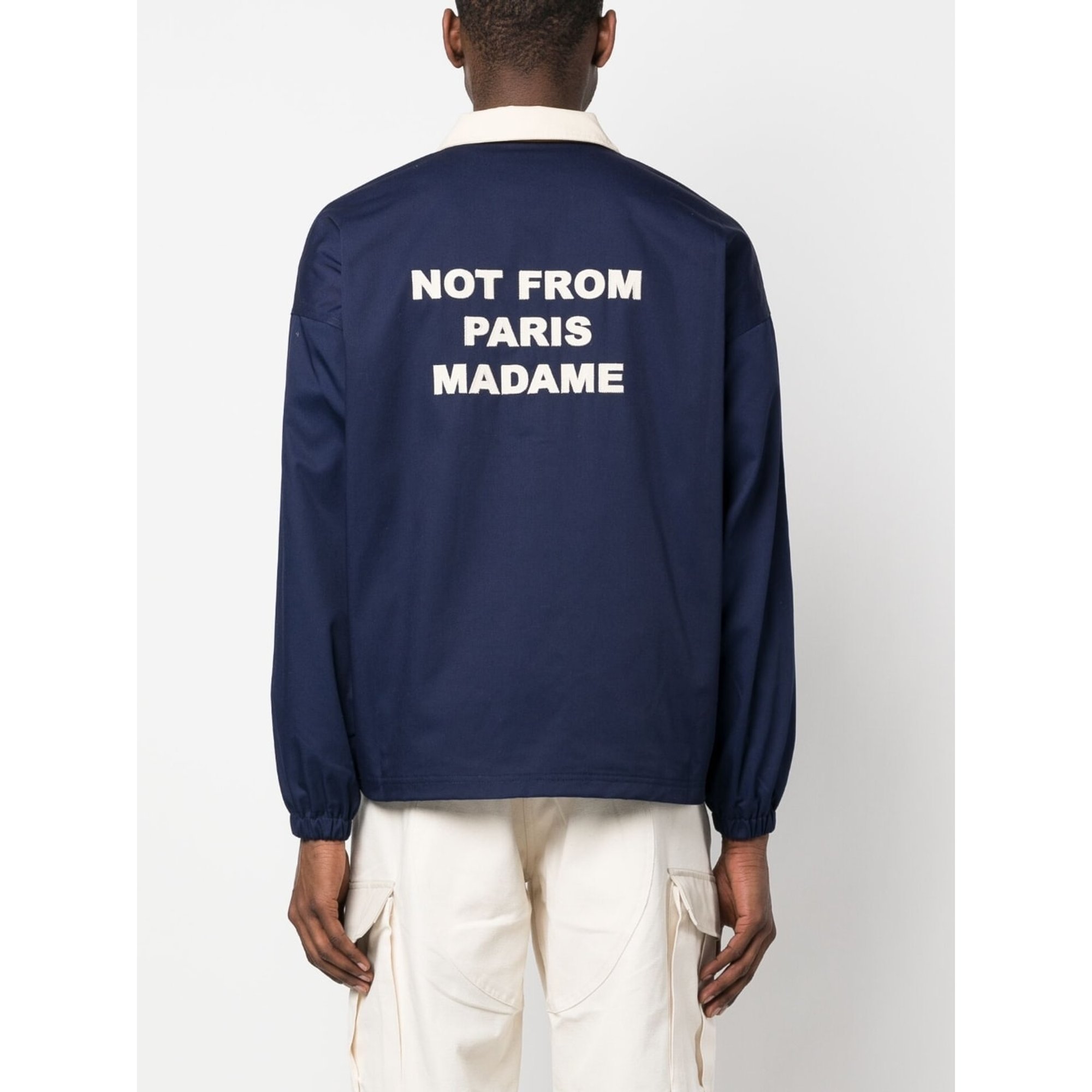 la Veste Twill Nfpm Drole De Monsieur vista3