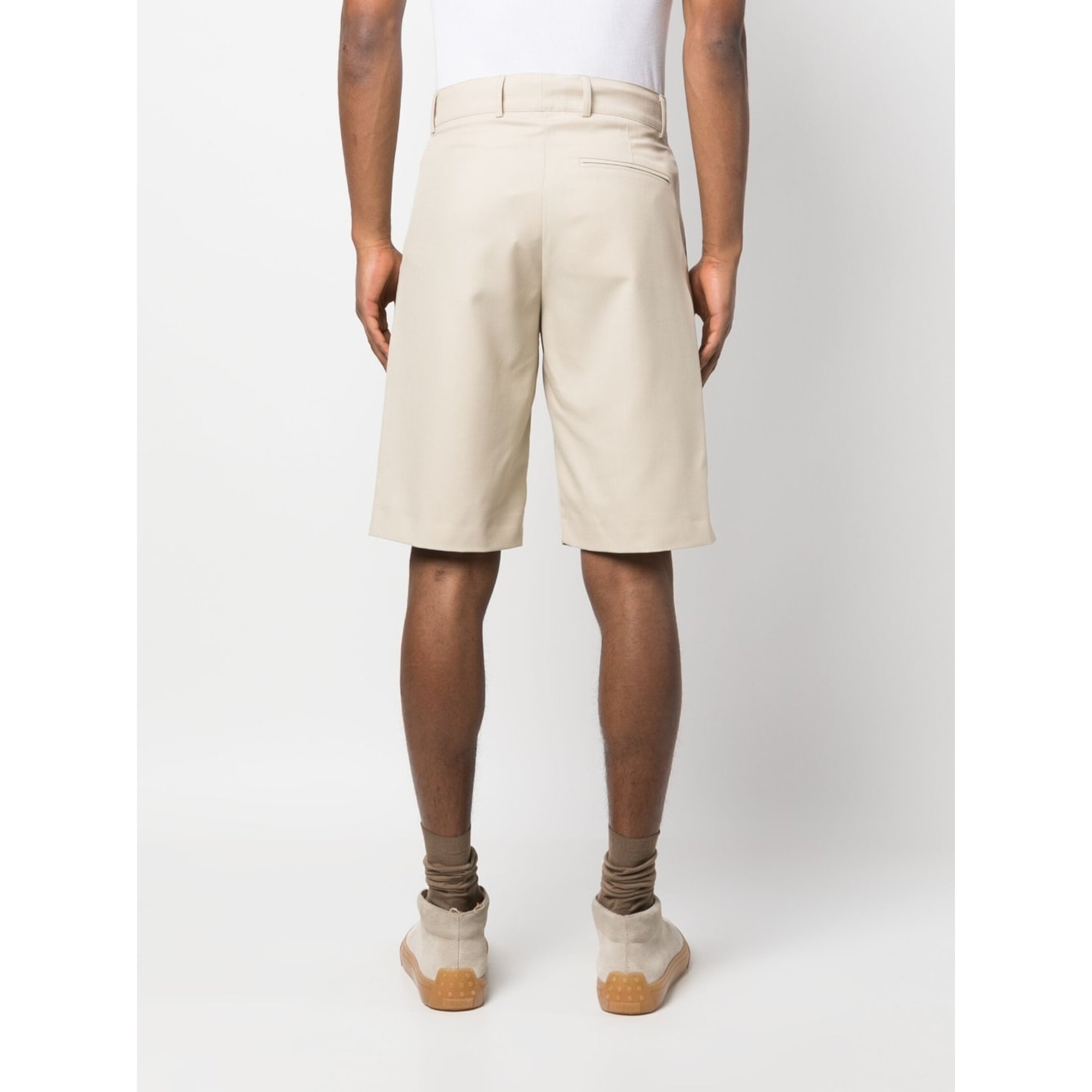 Pantaloncini da golf in lana Drole De Monsieur vista3