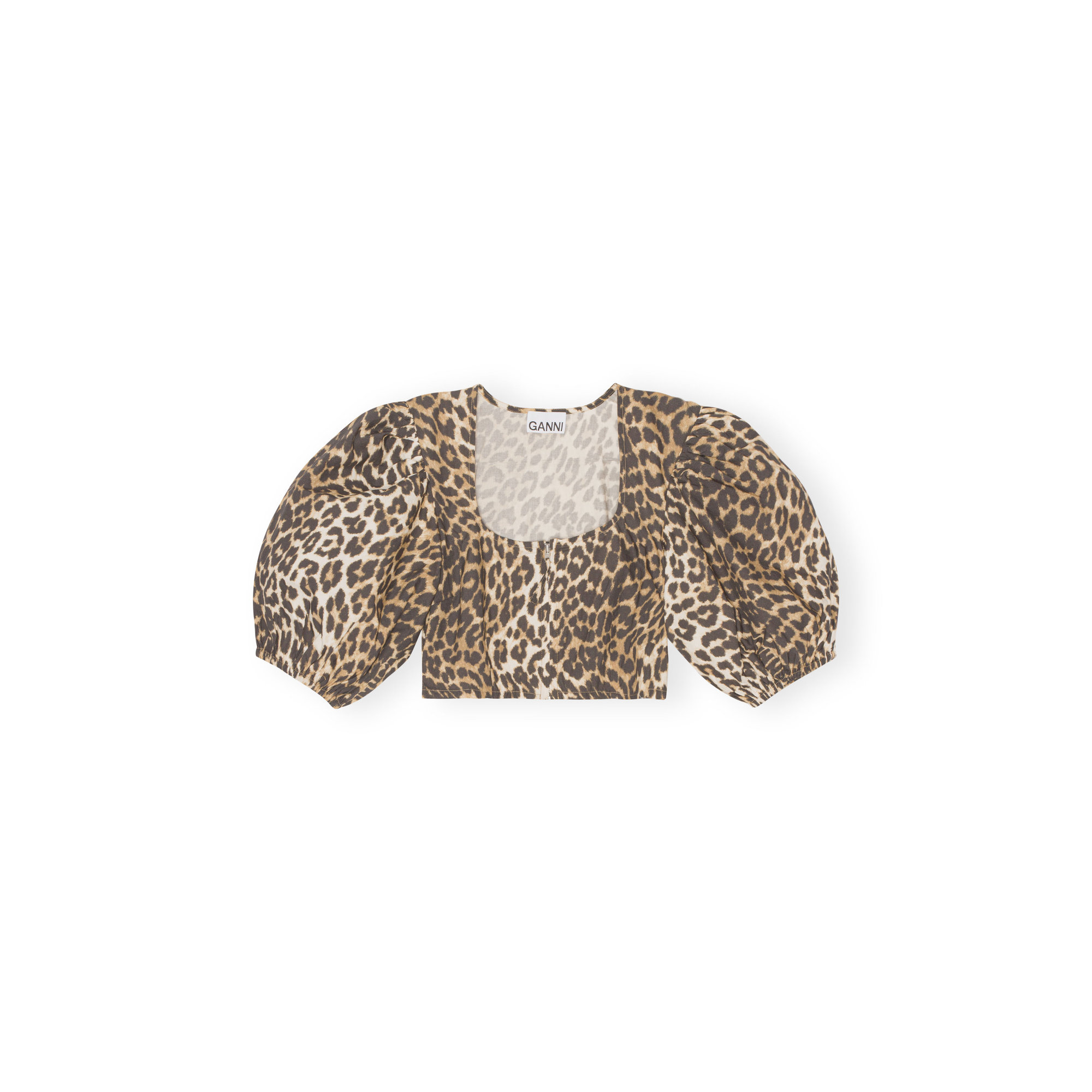Blusa corta Ganni vista0