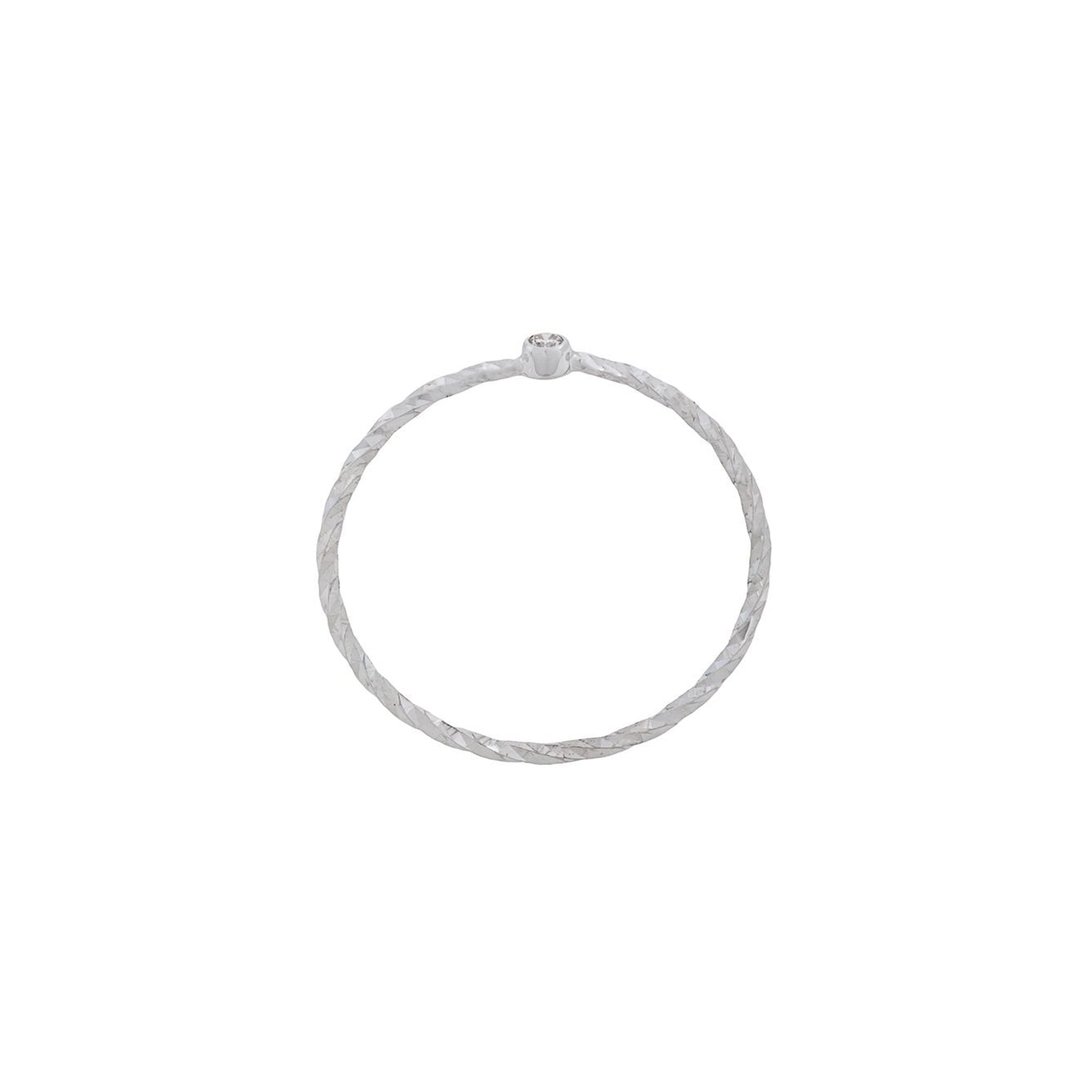 Jabari White Gold Ring Maria Black vista0