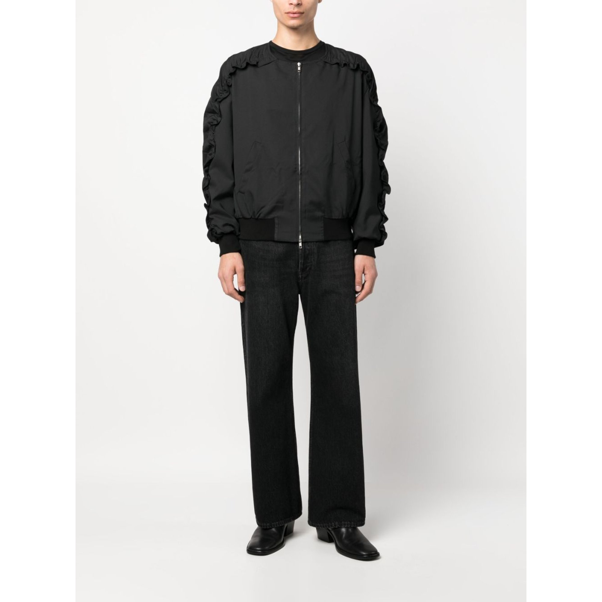 Bomber Con Manica Arricciata Random Identities vista1