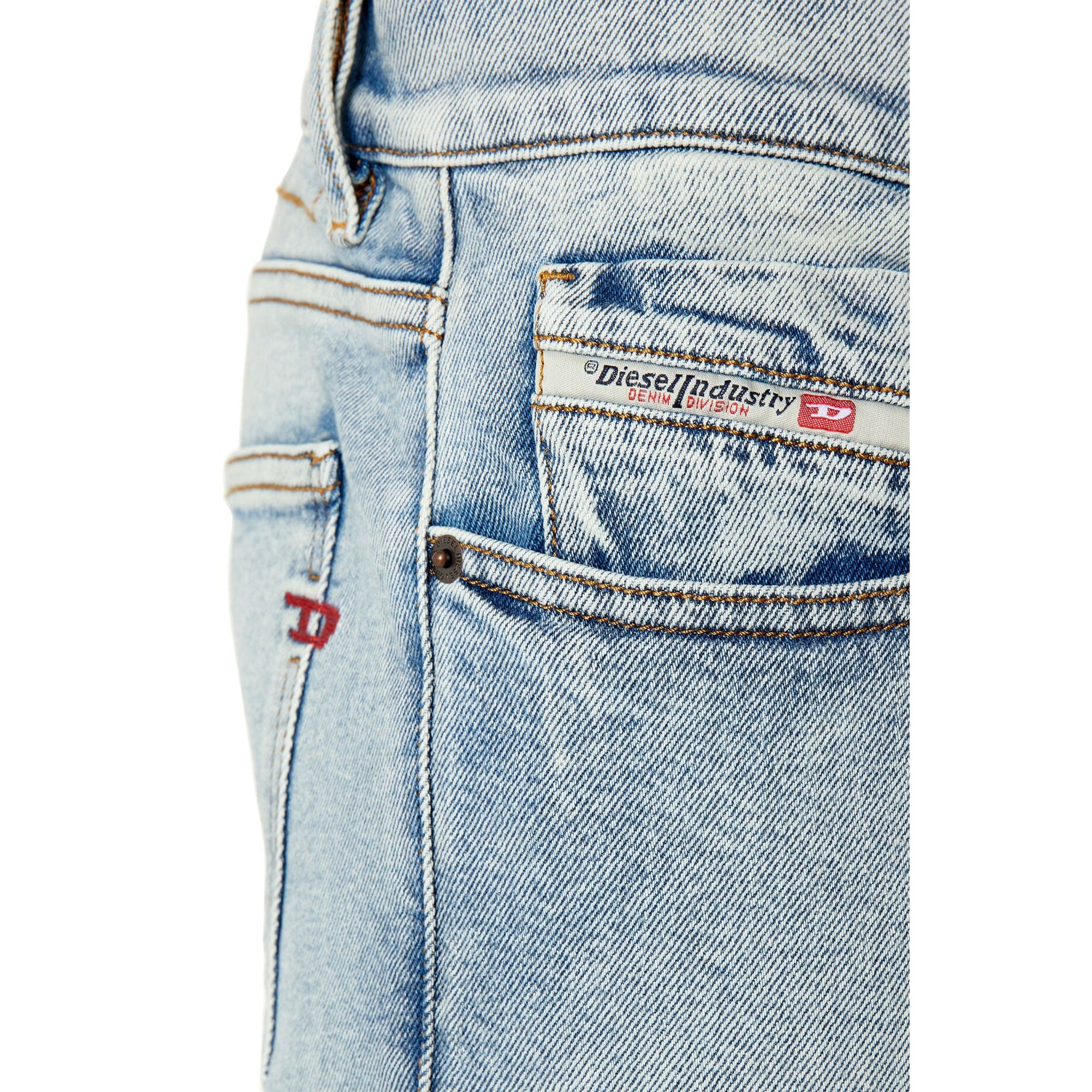 Pantalon Diesel Homme 2019 D-strukt L.32 Bleu Diesel  vista1