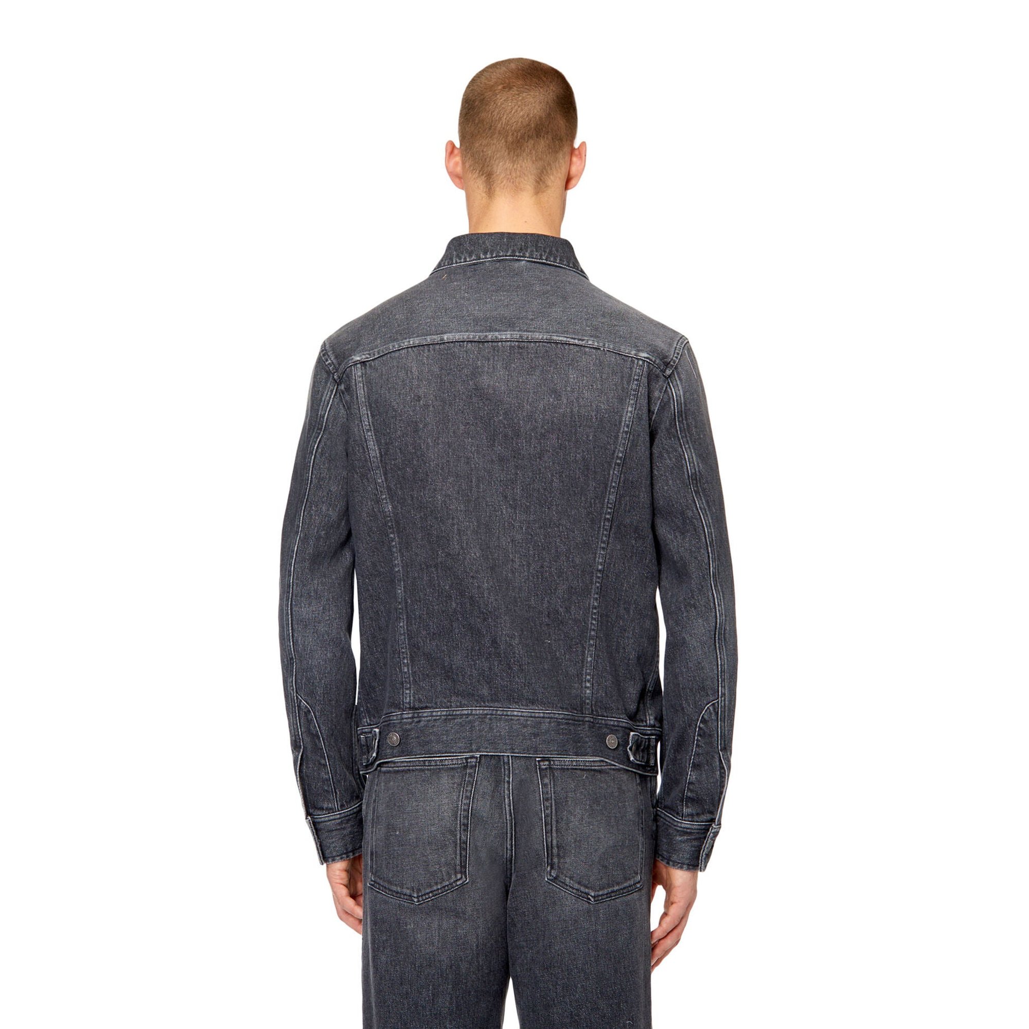 Diesel D-barcy-fsc Giacca Blu Uomo Diesel  vista3
