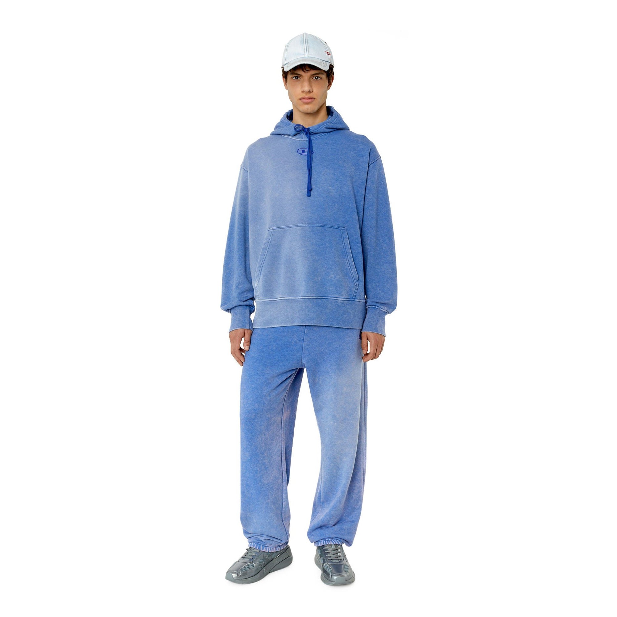 Sudadera Diesel S-macs-hood-g2 Azul Hombre Diesel  vista3