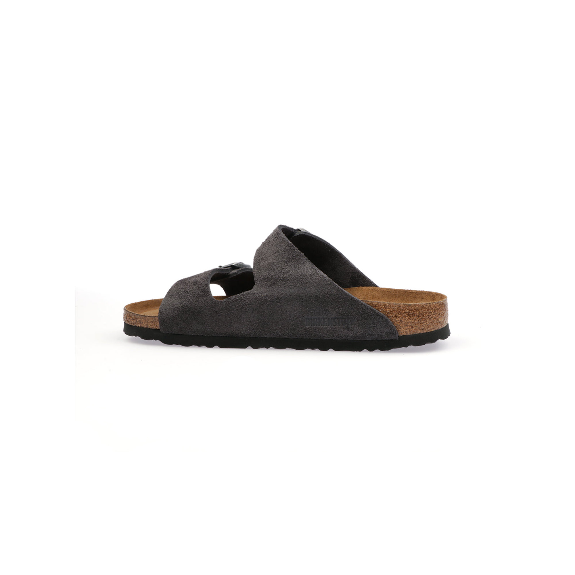 Birkenstock Arizona Sfb Samtgrau Wildleder Grau Damen Birkenstock vista2