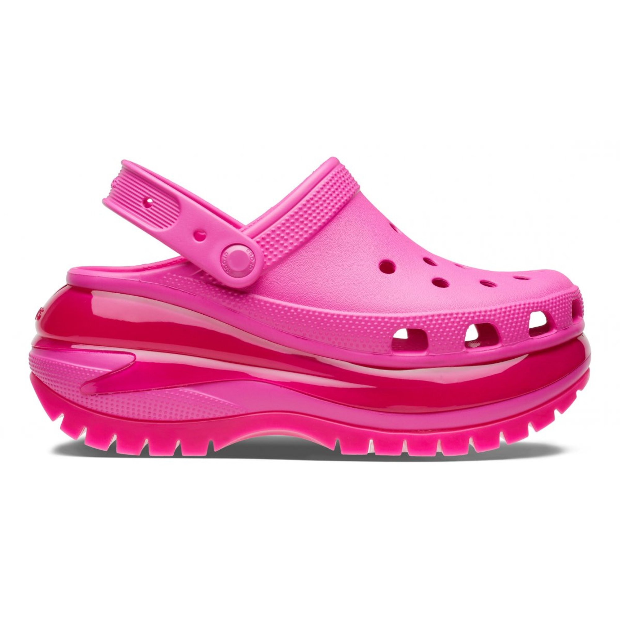 Crocs Classic Mega Crush Clog w Fuxia Donna Crocs vista0