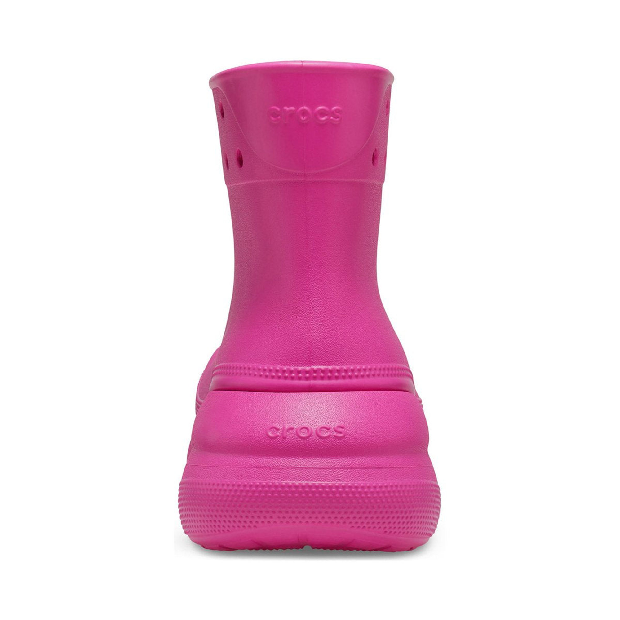 Crocs Classic Crush Rain Boot Fuxia Donna Crocs vista2