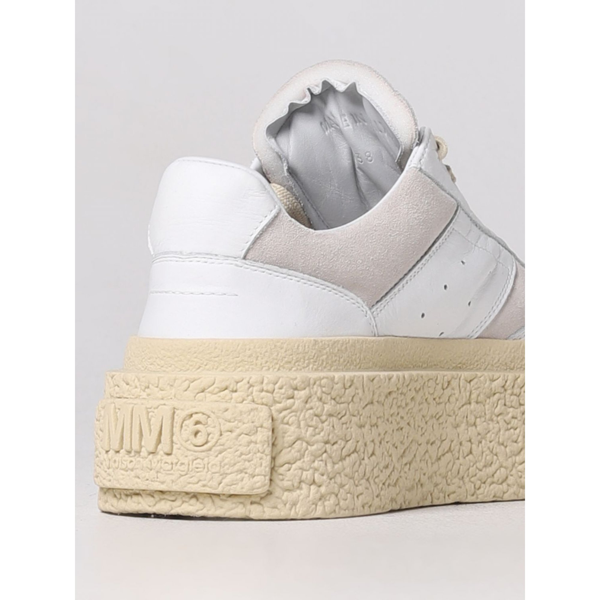 Mm6 Maison Margiela Sneakers Blanco Mujer MM6 Maison Margiela vista2