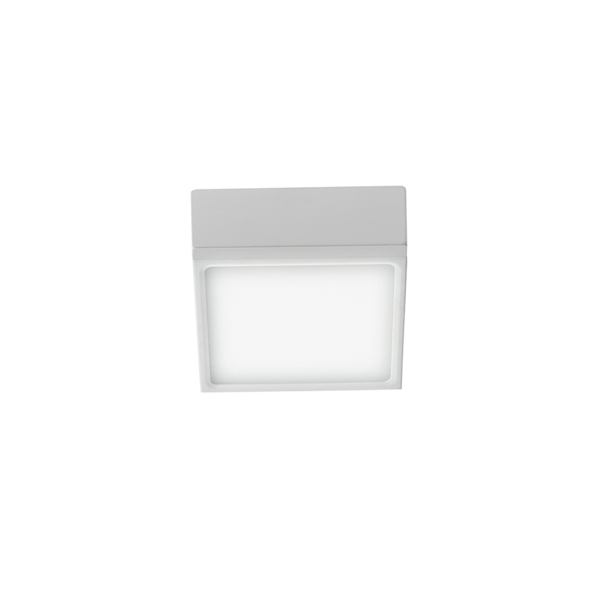 Plafoniera Led Klio Bianco in Alluminio 16w 2000lm 4000k(luce Naturale) . INTEC vista0