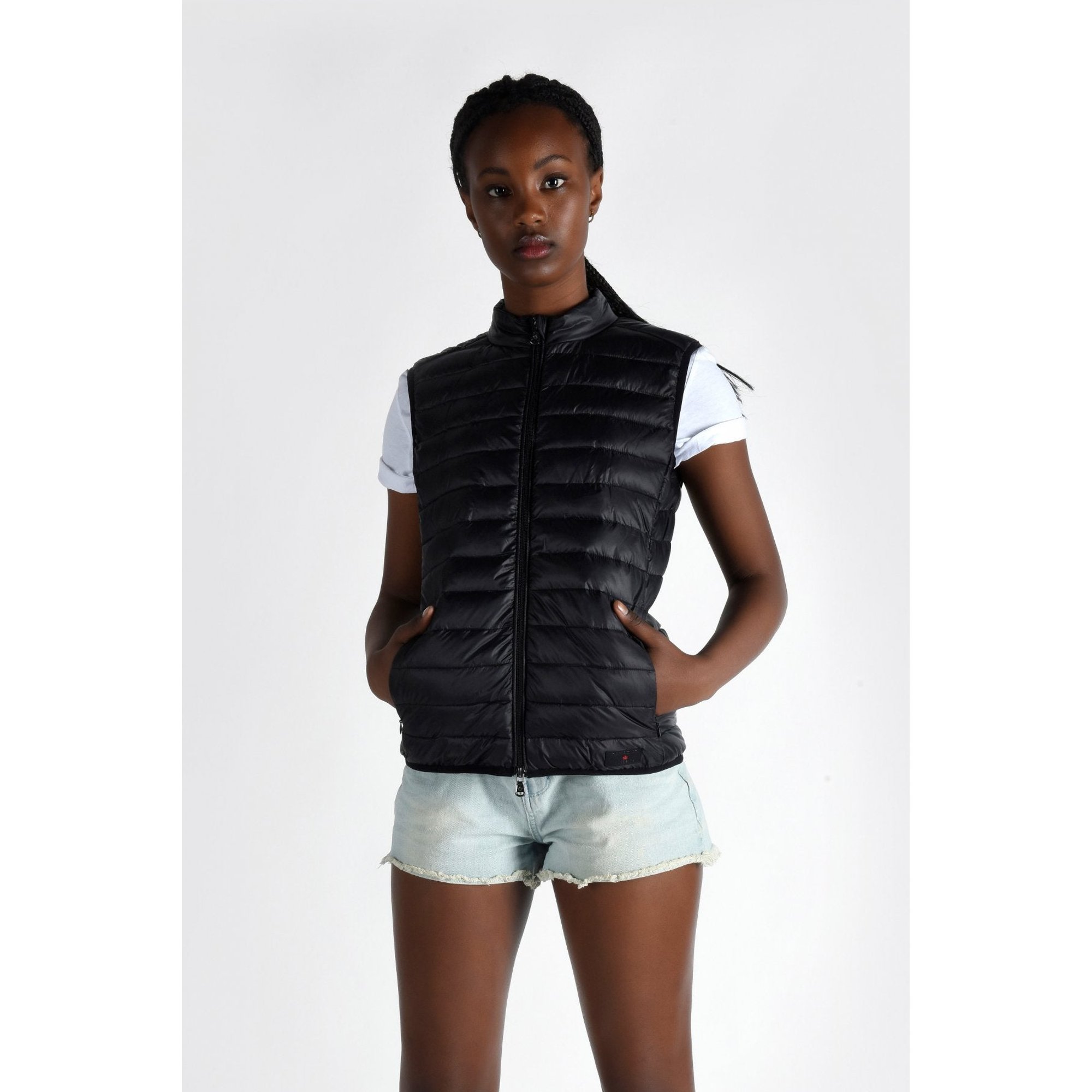 Canadian Giacca w Summer Vest Recy Nero Donna Canadian vista1