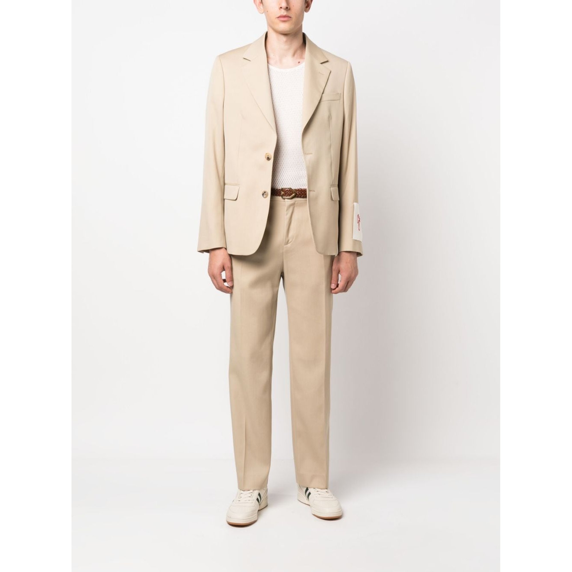 Pantalone Relax Dritto Light Dry Lana Gabardine GOLDEN GOOSE vista1