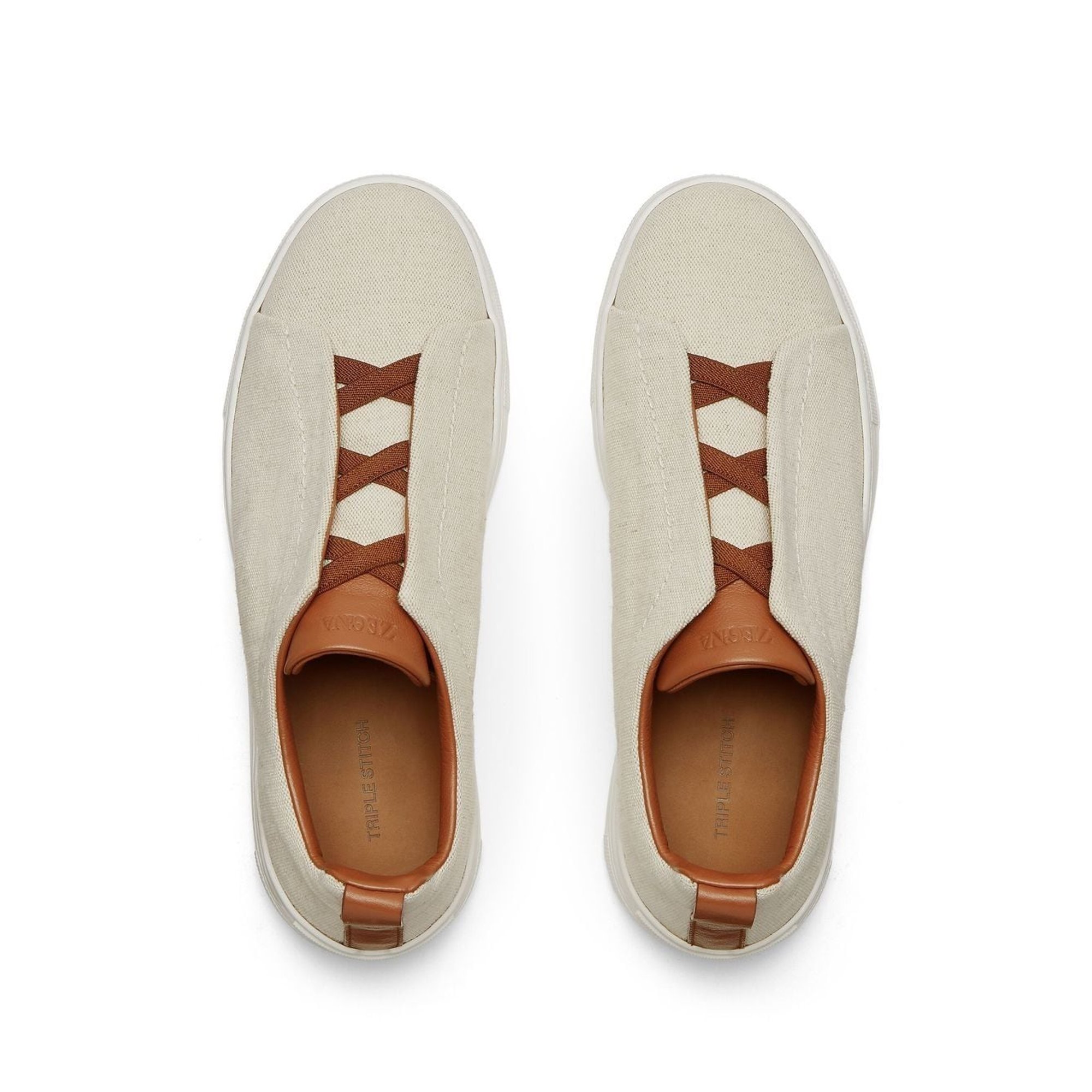 Chaussures Baskets Basses Zegna vista2