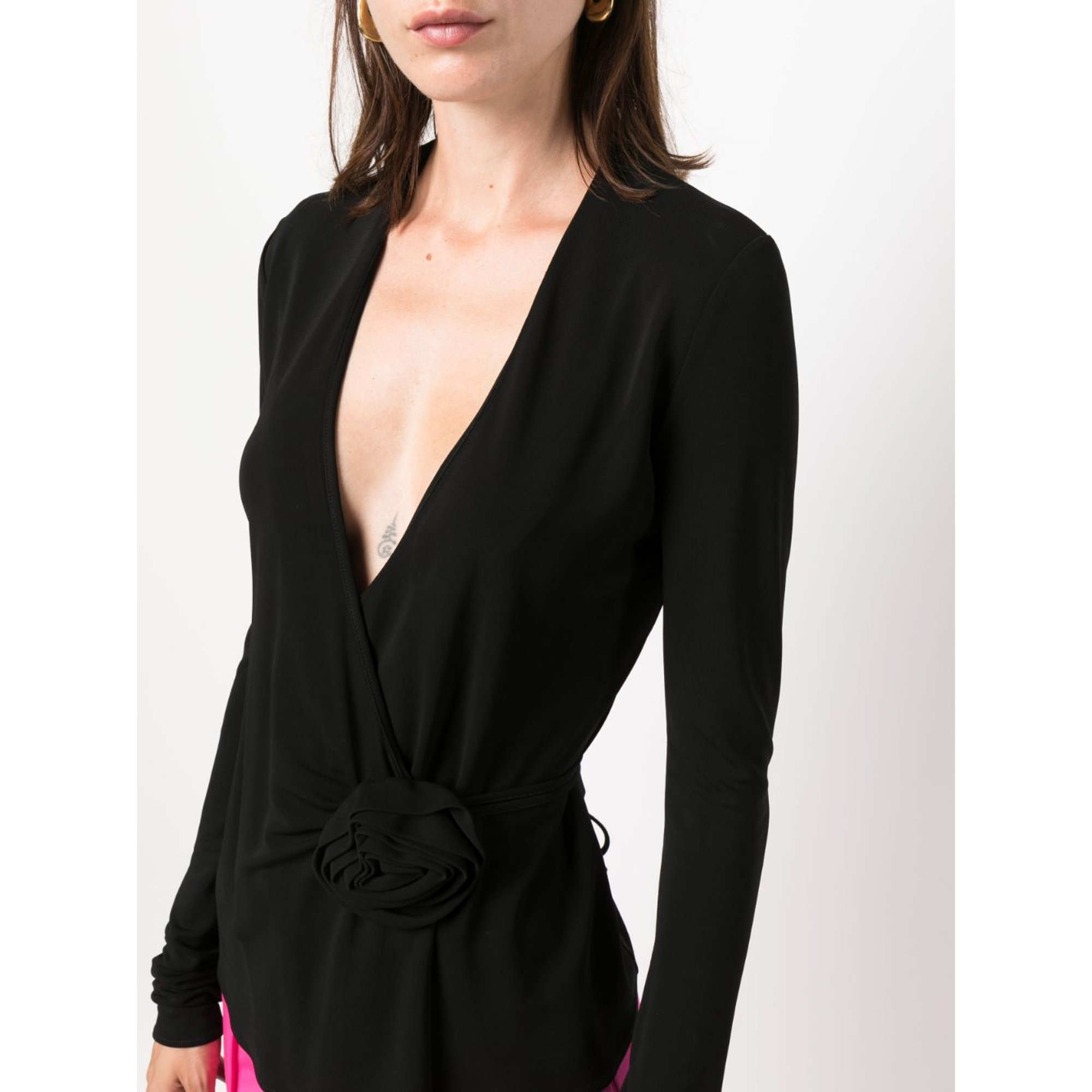 Blusa Jer.c/rosa Blumarine  vista2