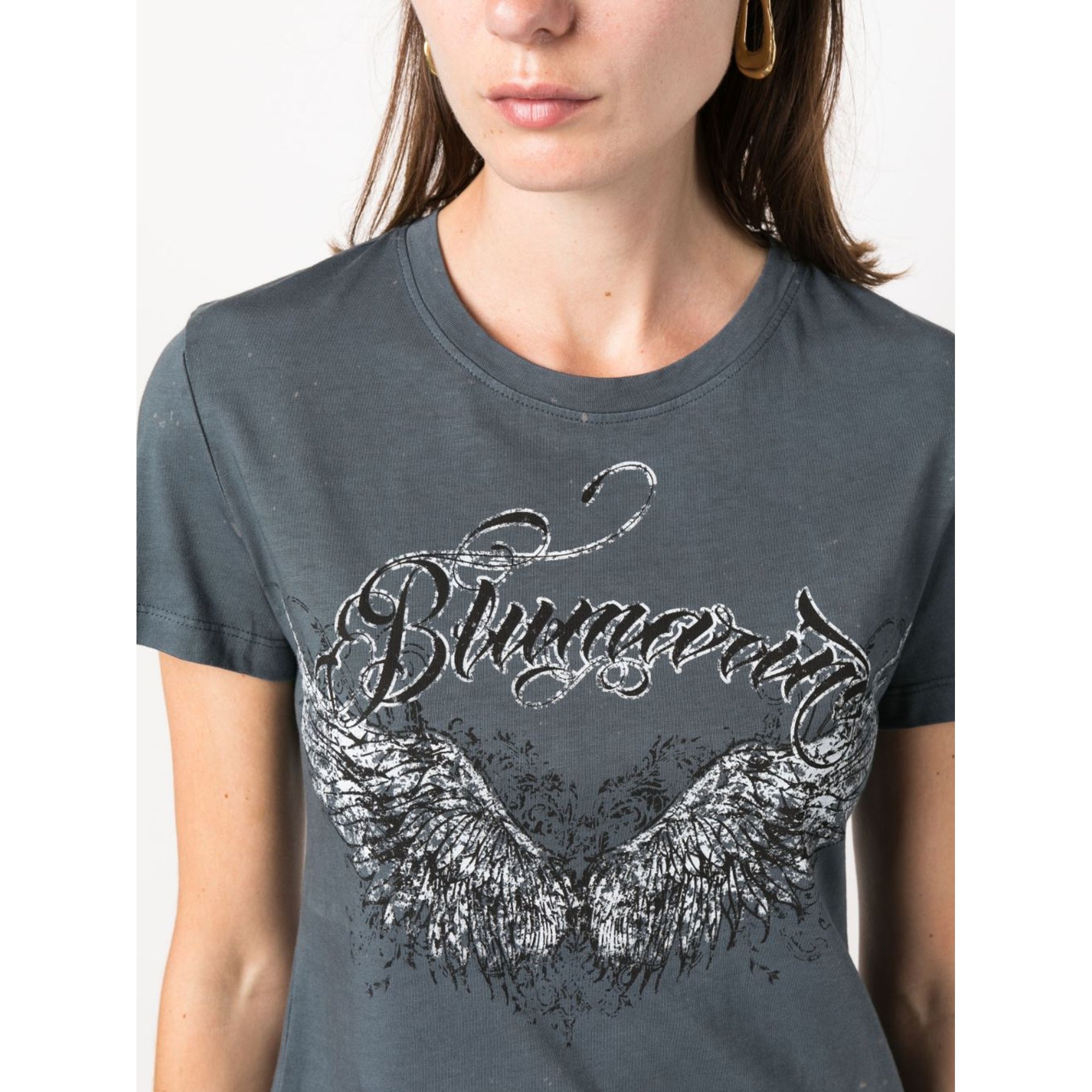 T-shirt M/c St.logo Blumarine  vista3
