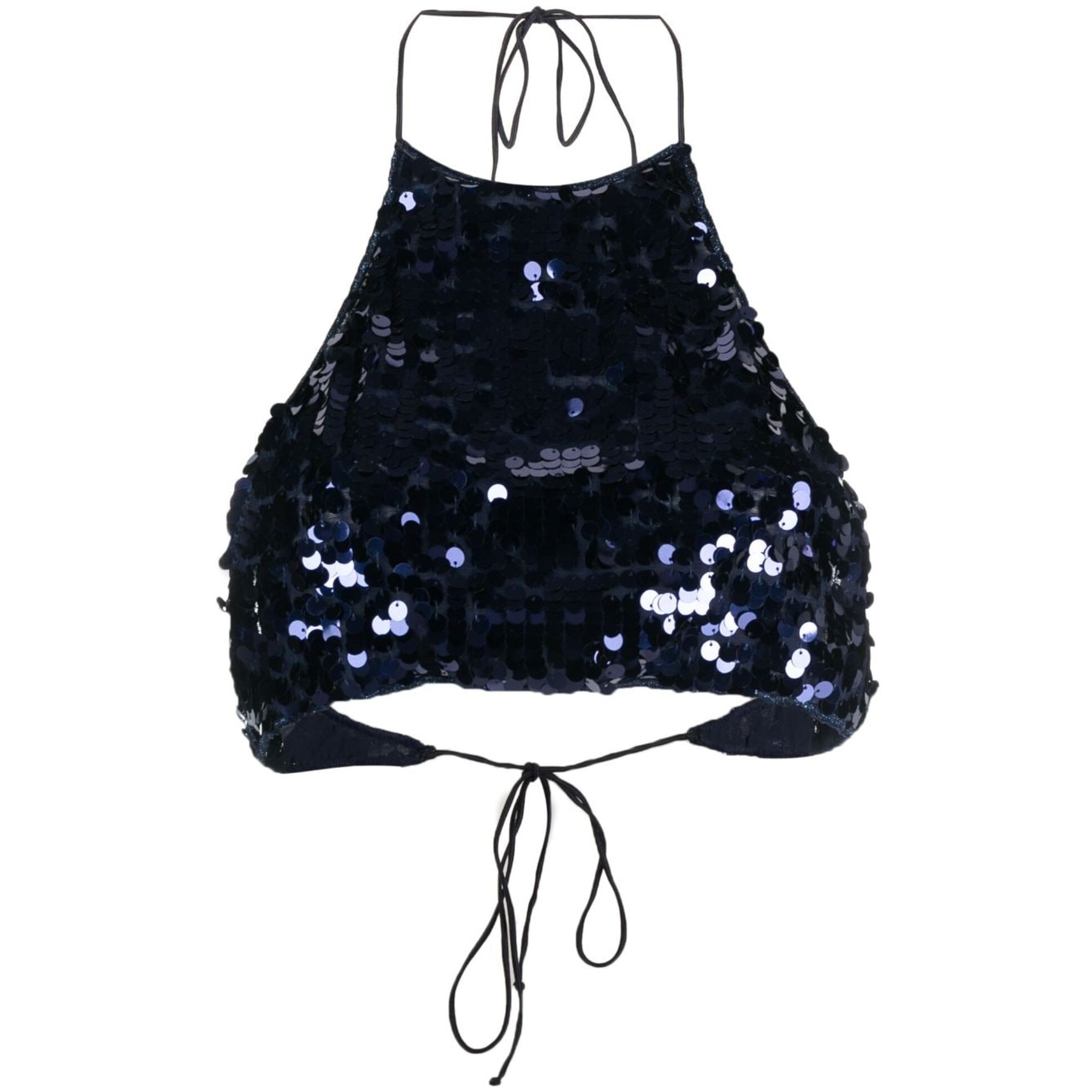 Top da notte in paillettes OSEREE vista0