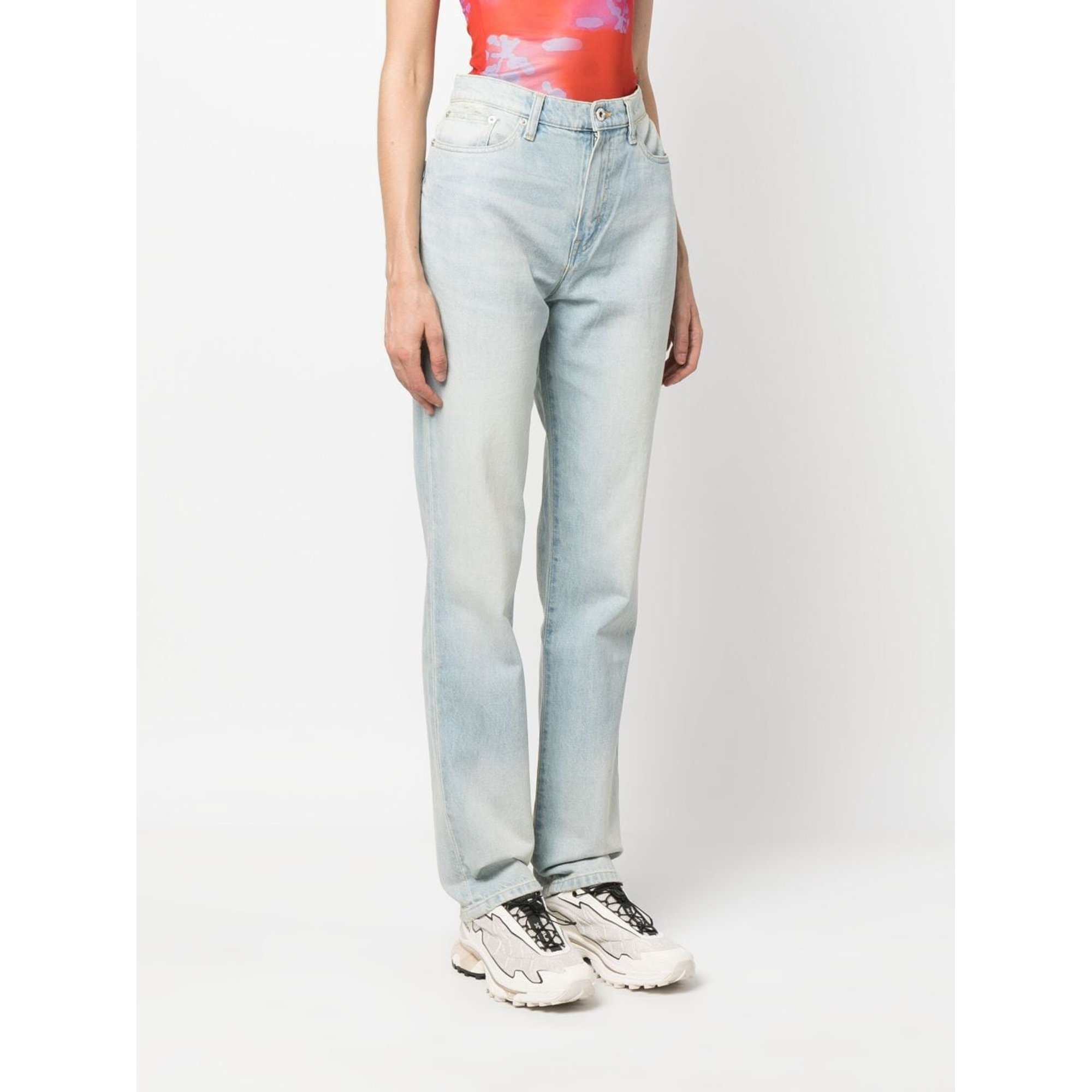 Taglio dritto Asagao blu pietra Kenzo vista1