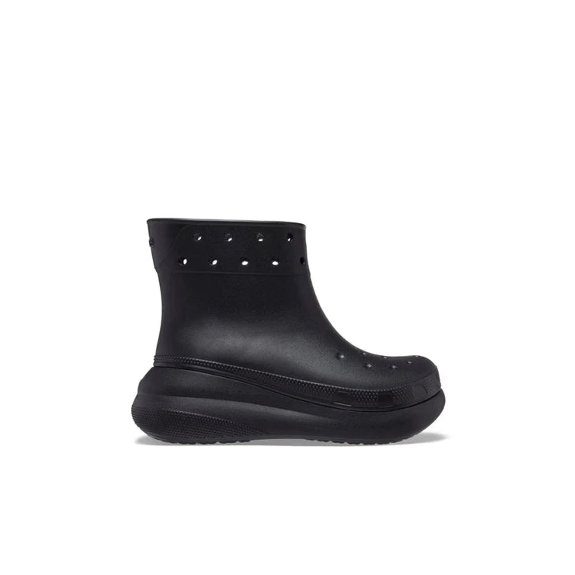 Crocs Classic Crush Rain Boot Nero Donna Crocs vista0