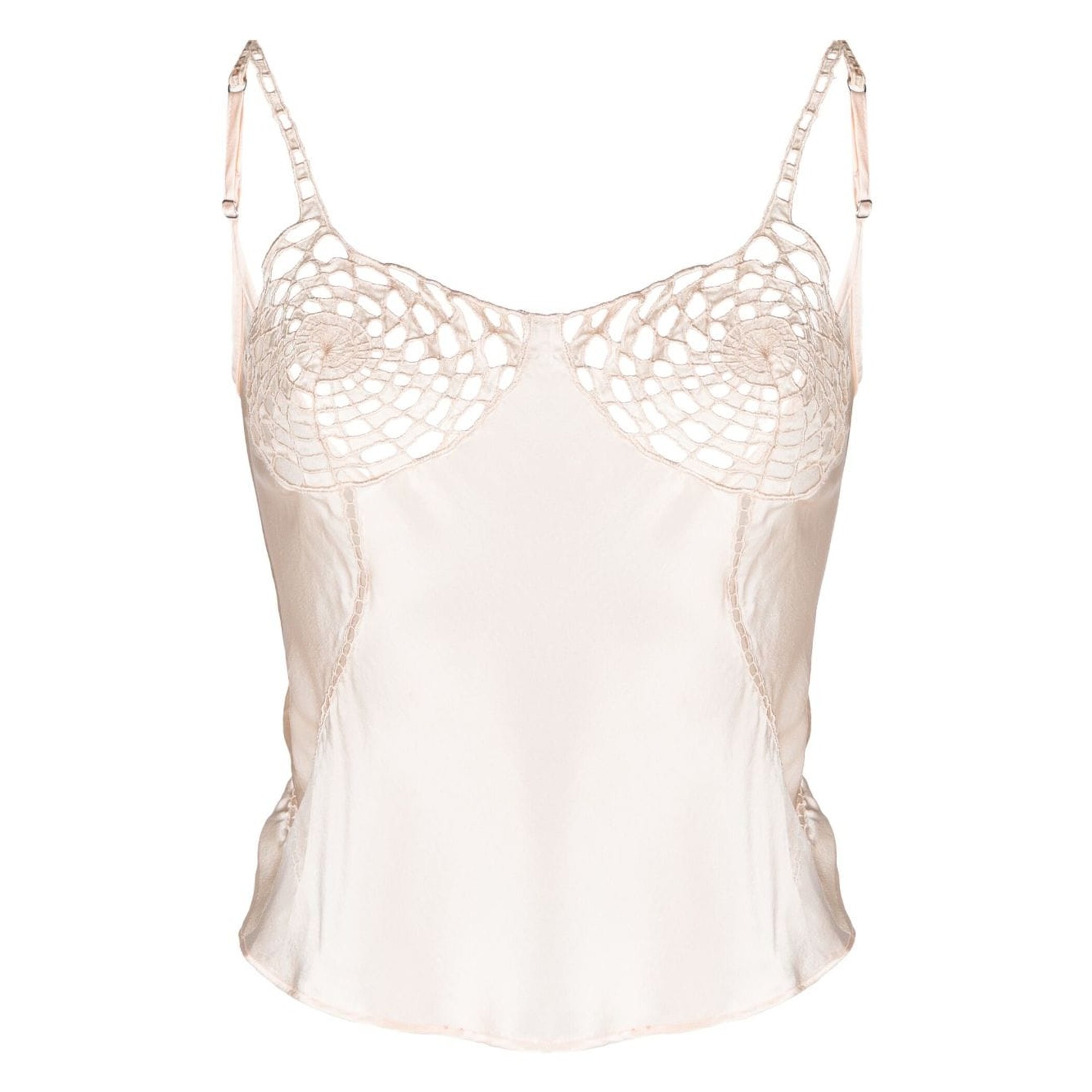 Top in sbieco con pizzo Isa Boulder vista2