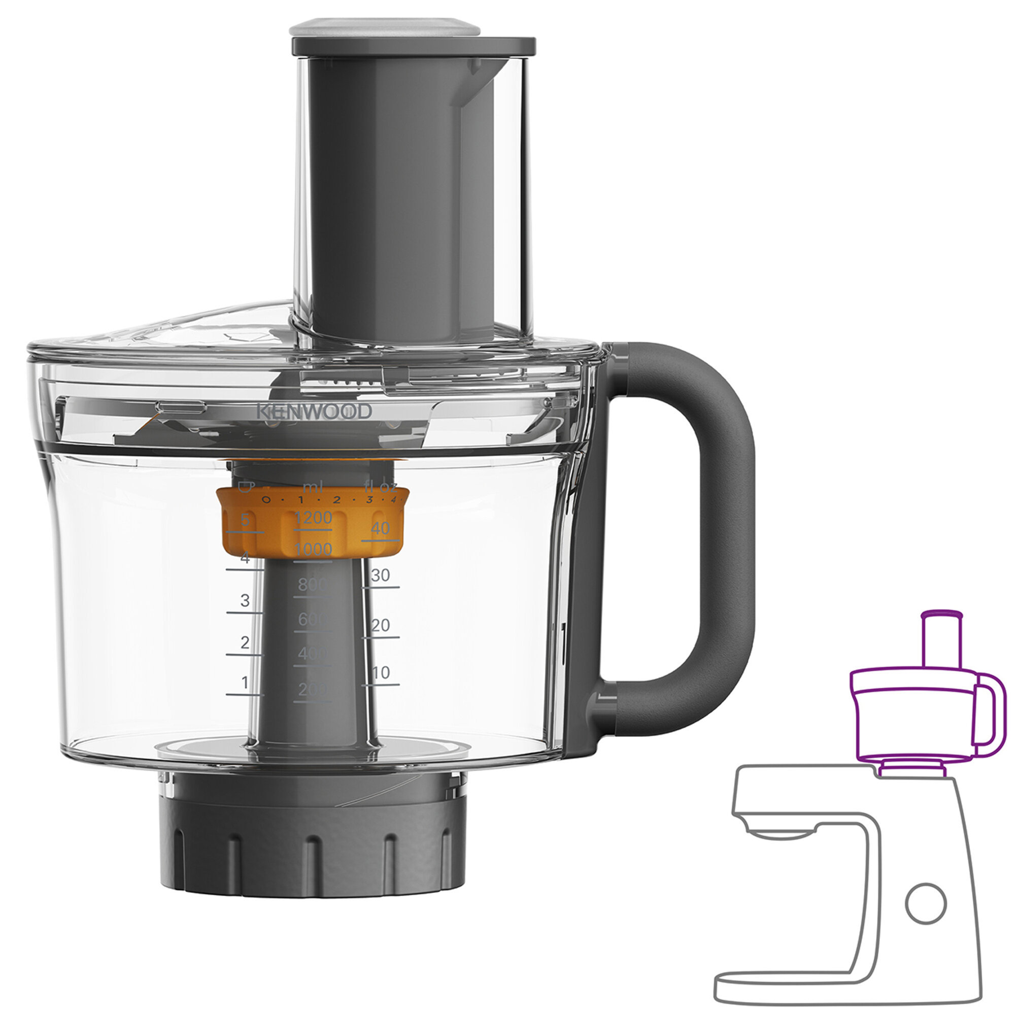 Accessorio Robot per Impastatrice KAH65.000PL Kenwood vista1