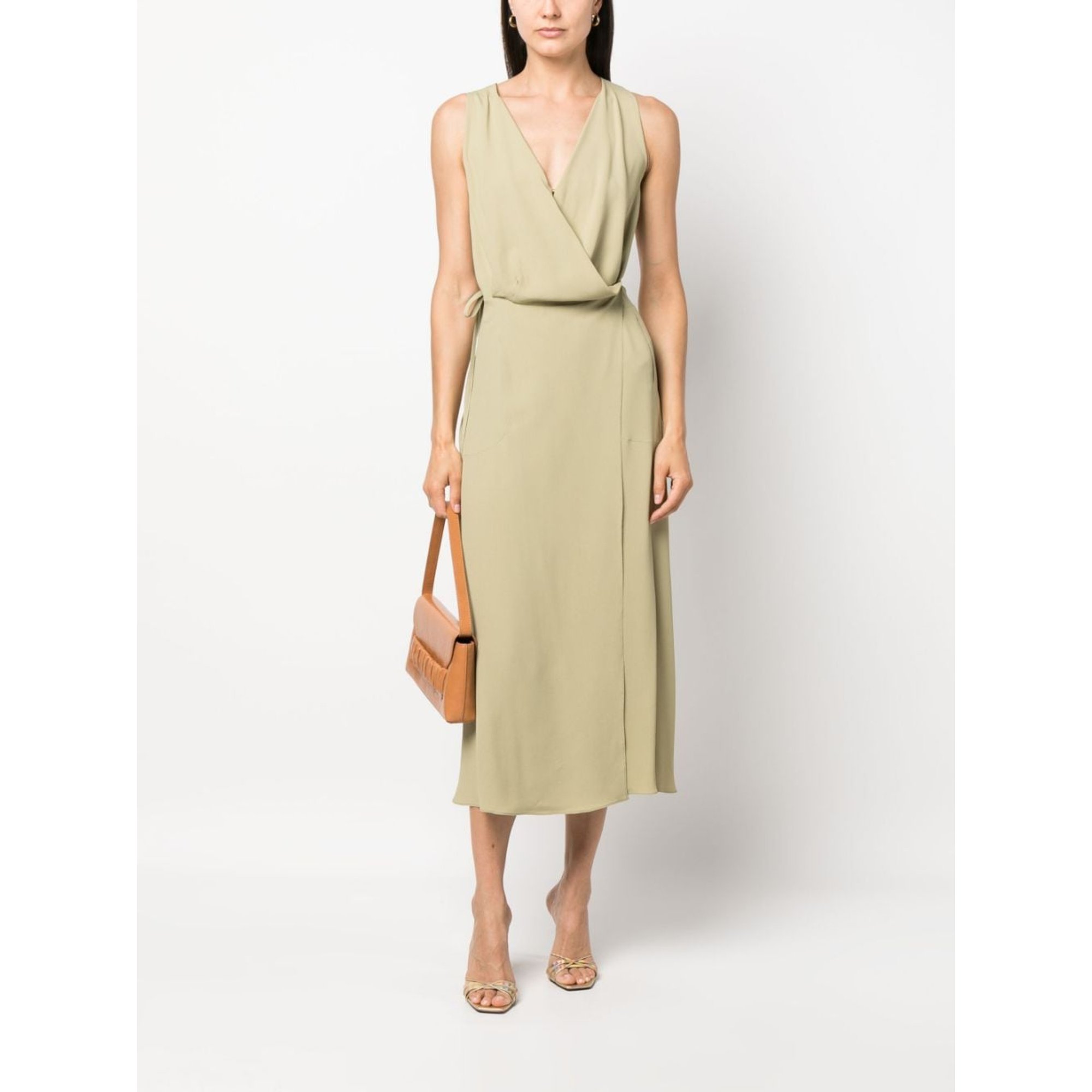 Kleid aus Seidencrêpe Veronique Leroy vista0