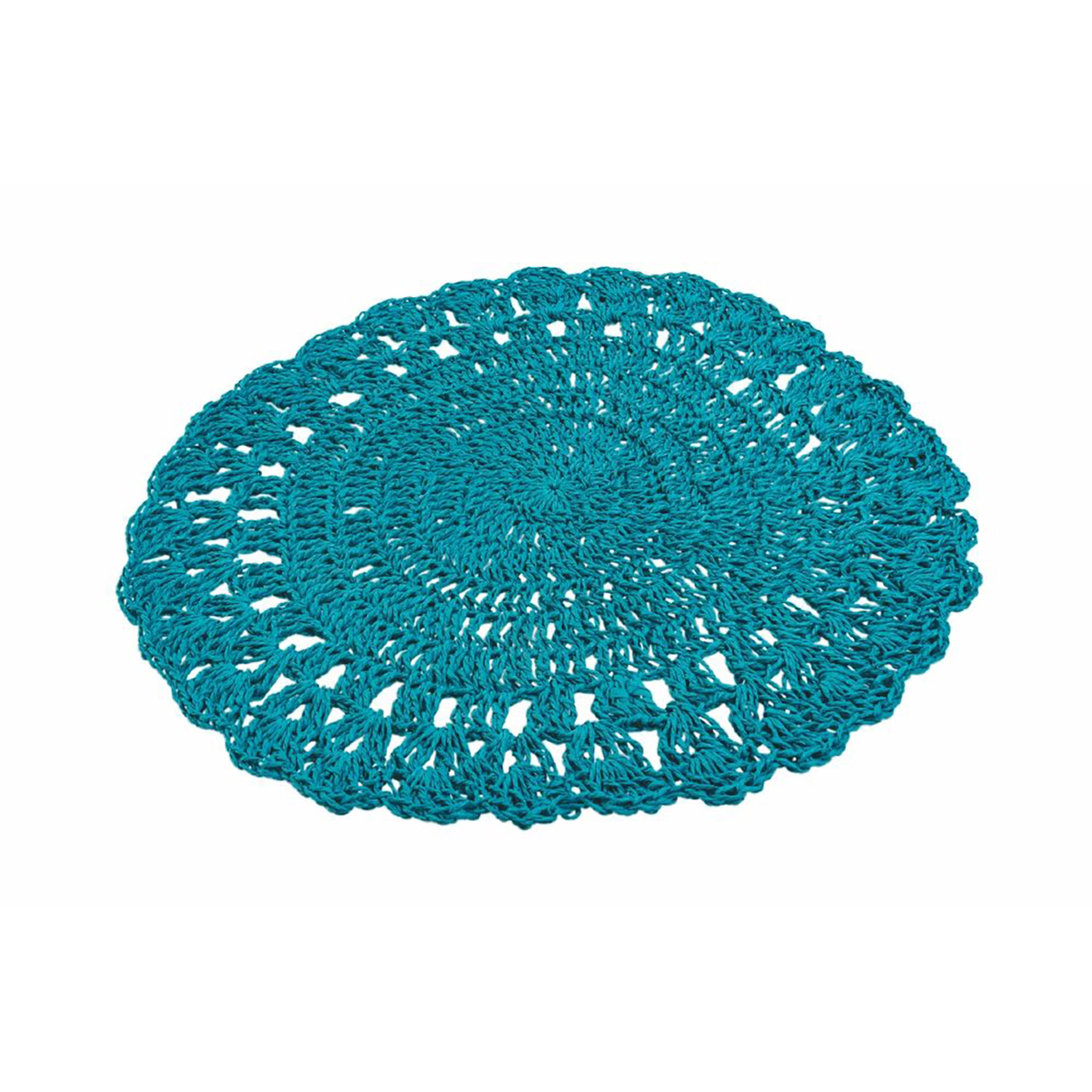 Set 6 tovagliette tonde 38 cm in carta, Uncinetto Ocean Villa D'Este Home Tivoli 1996 vista11