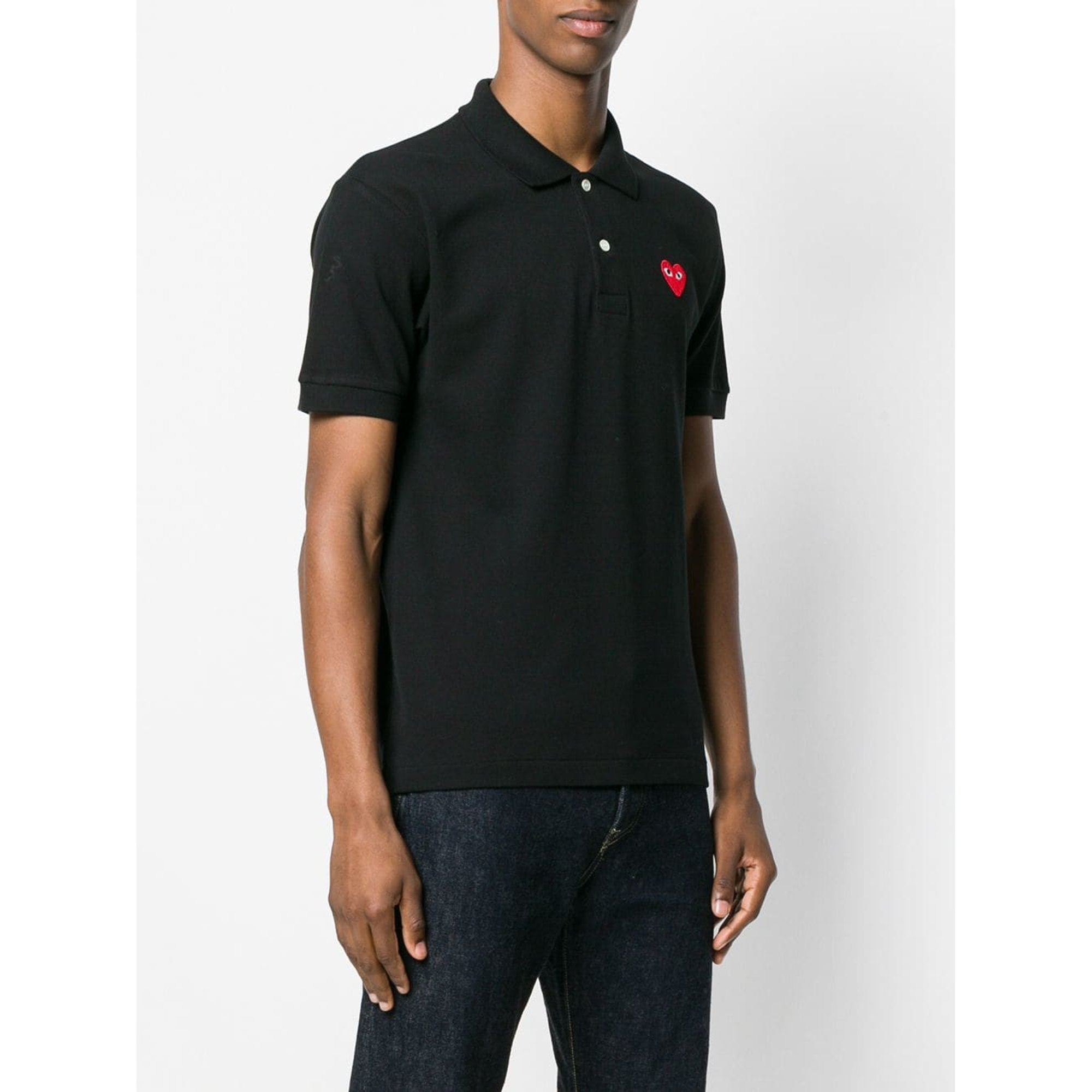Polo da uomo in maglia Comme des Garçons Play vista2