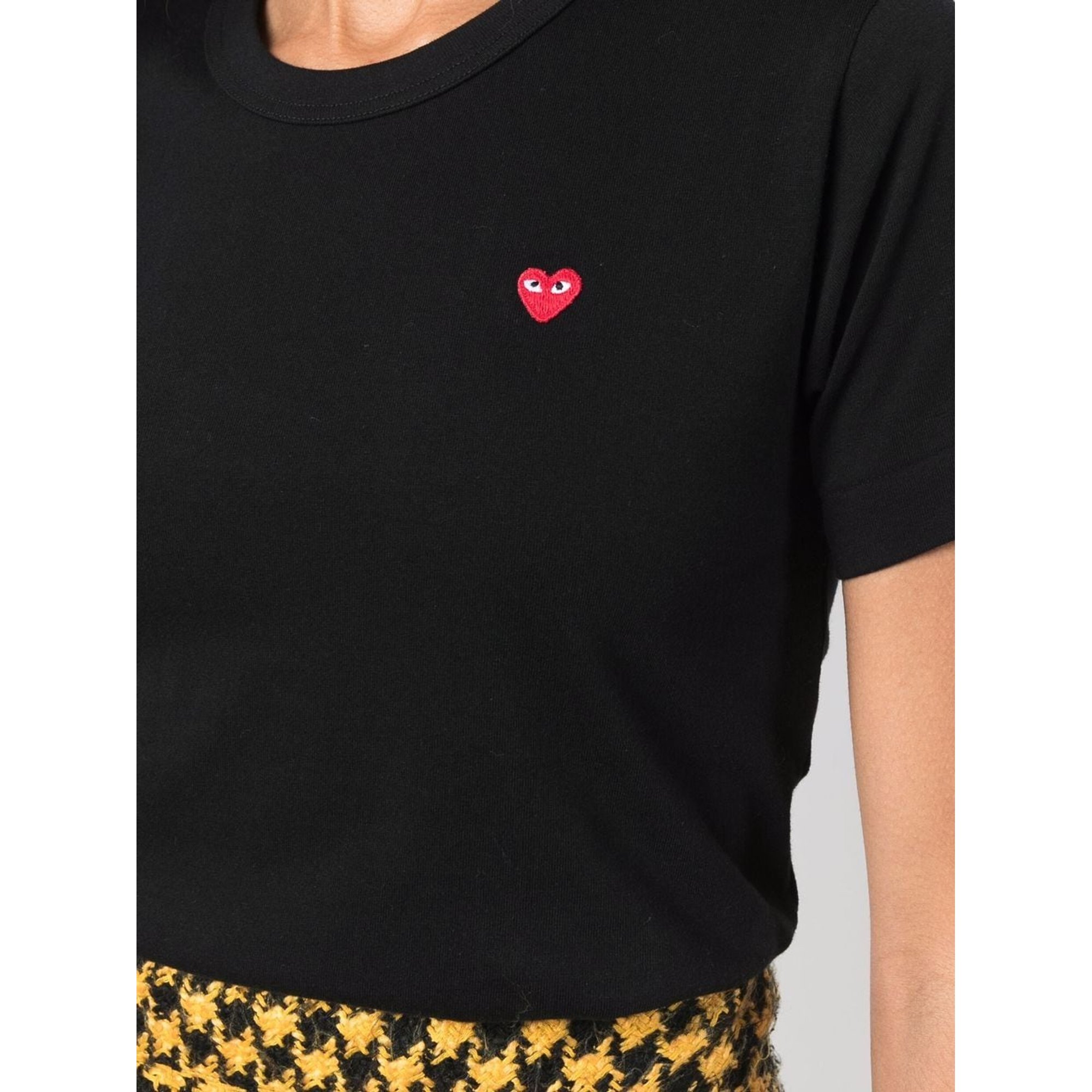 Ladies T-shirt Short Sleeve Comme des Garçons Play vista2