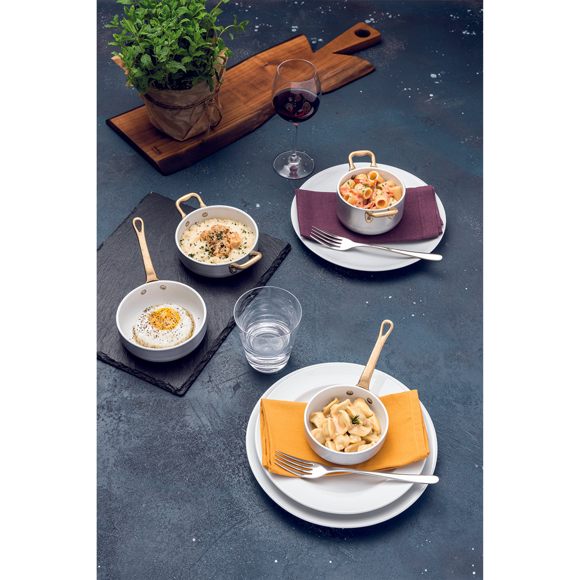 Casseruola bassa 1 manico cm 10 Paderno vista4