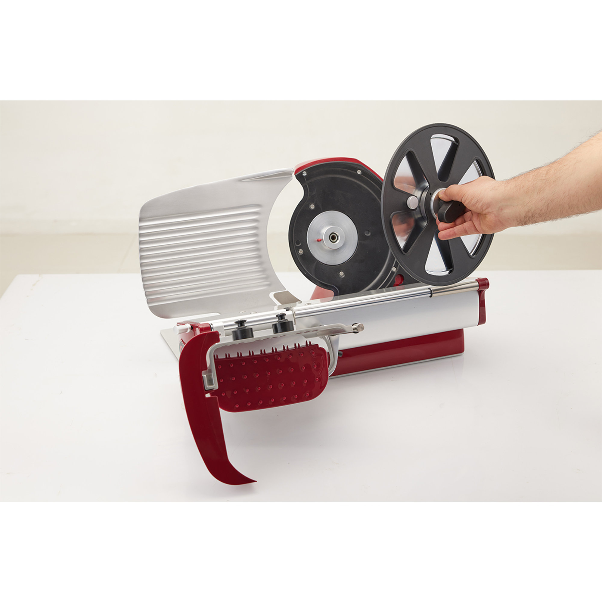 Affettatrice domestica Home Line 200 Plus, rosso Berkel vista9