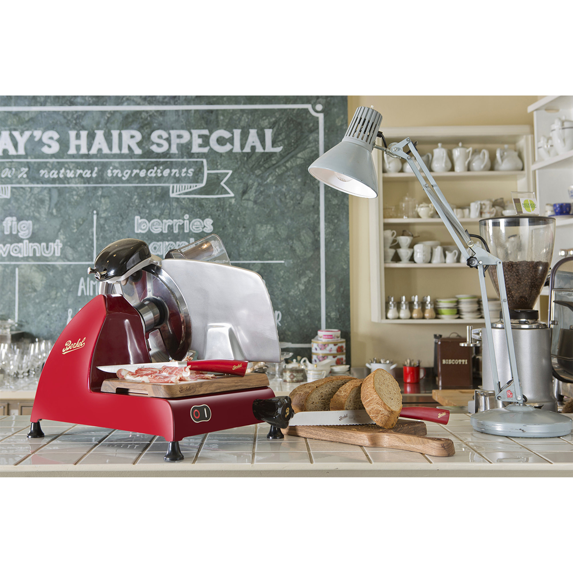 Affettatrice domestica Red Line 250, rosso Berkel vista23