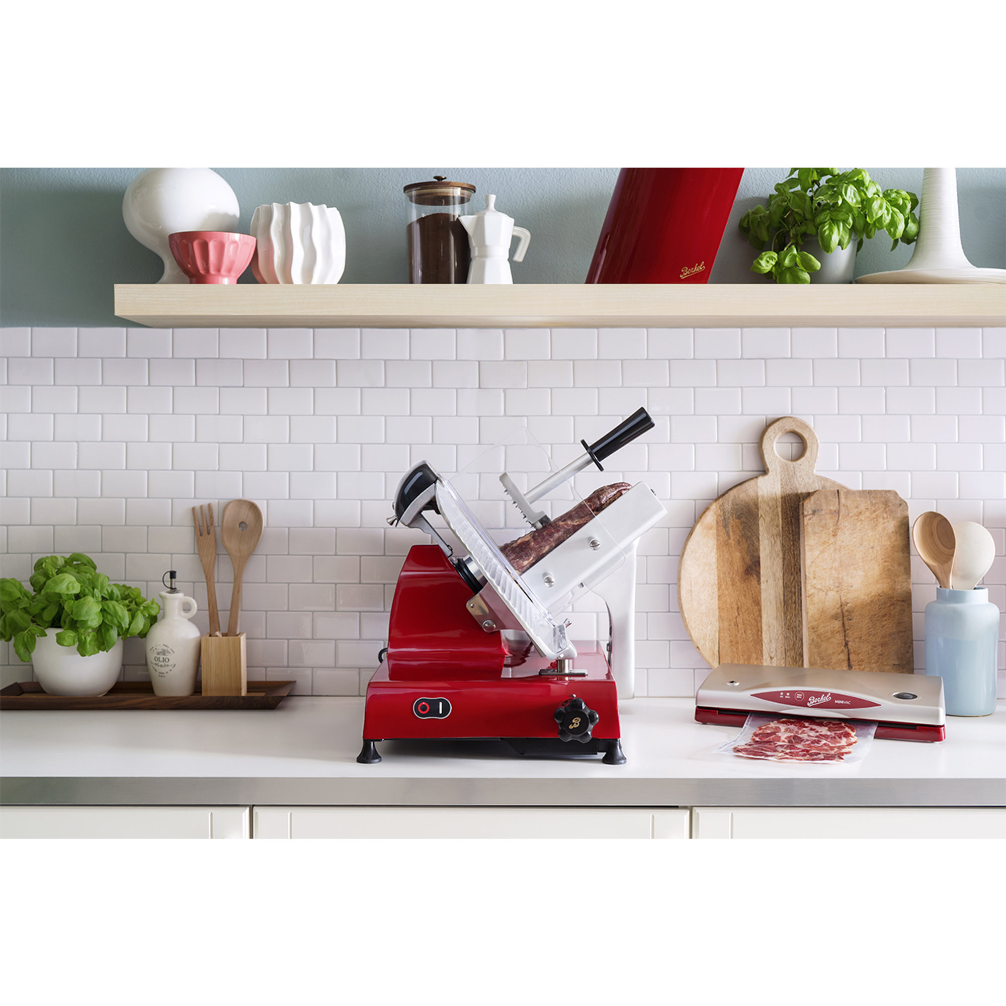 Affettatrice domestica Red Line 300, rosso Berkel vista3