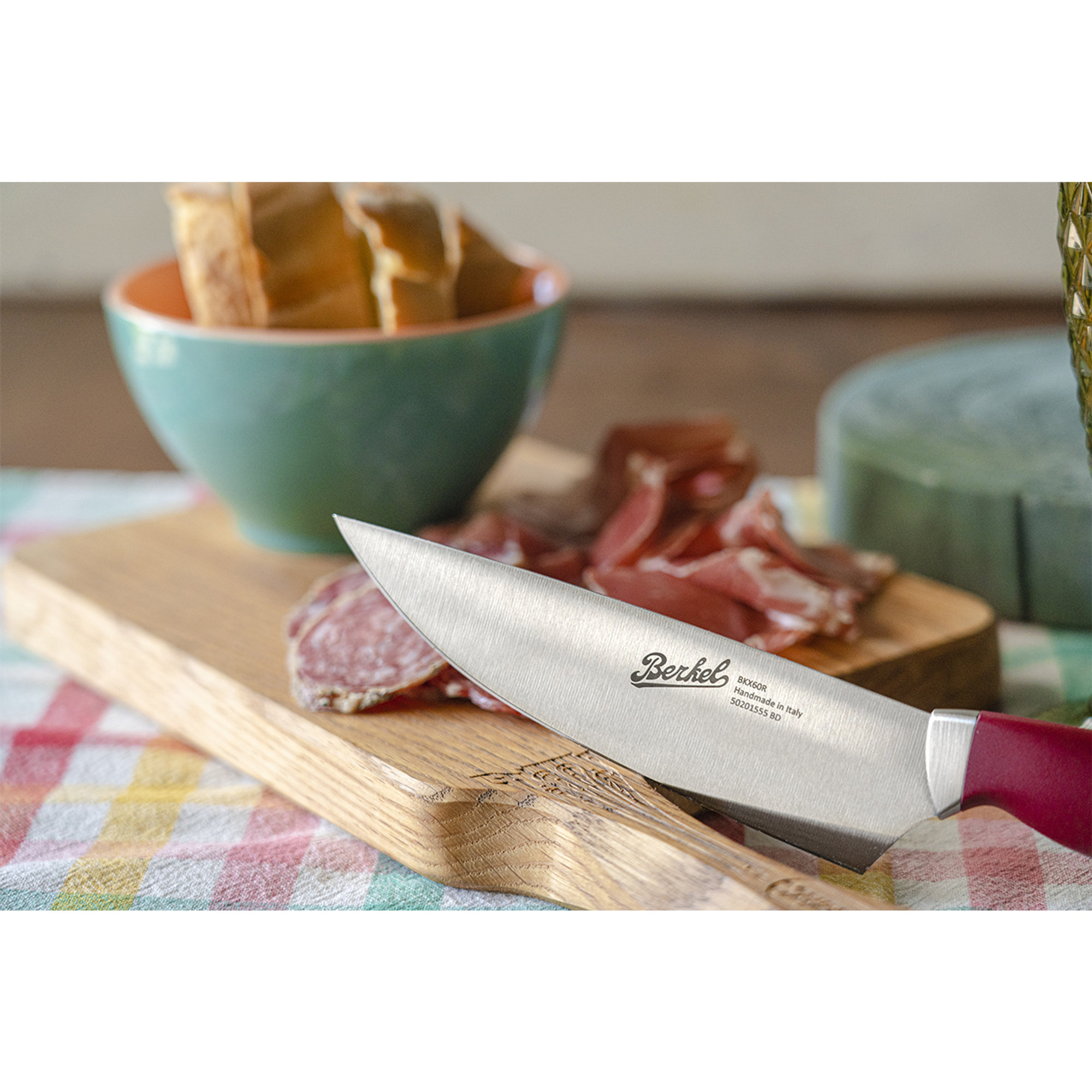 Teknica coltello cucina 22 cm, rosso Berkel vista1