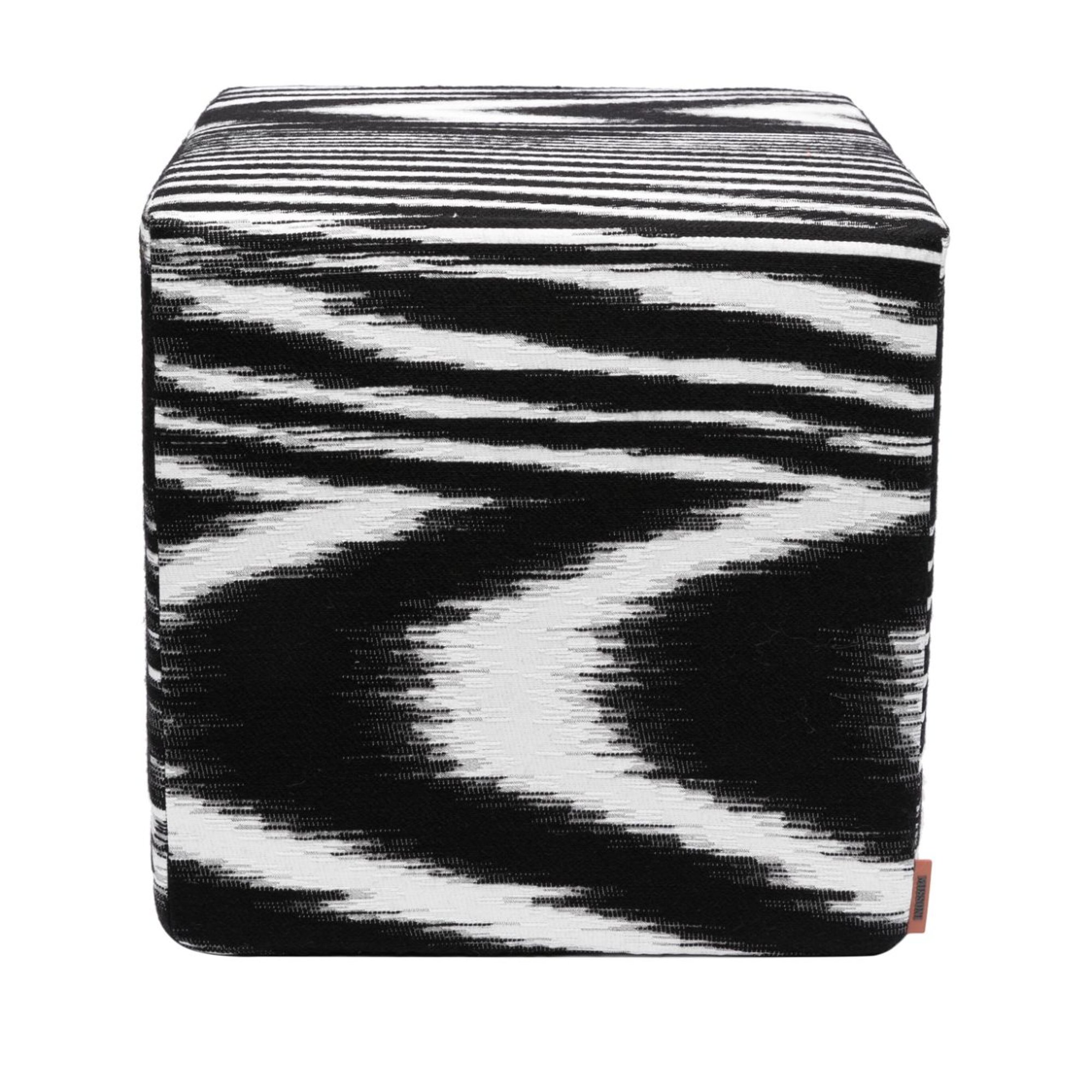 Pouf Cube Glitch 40x40x40 Missoni Home vista0