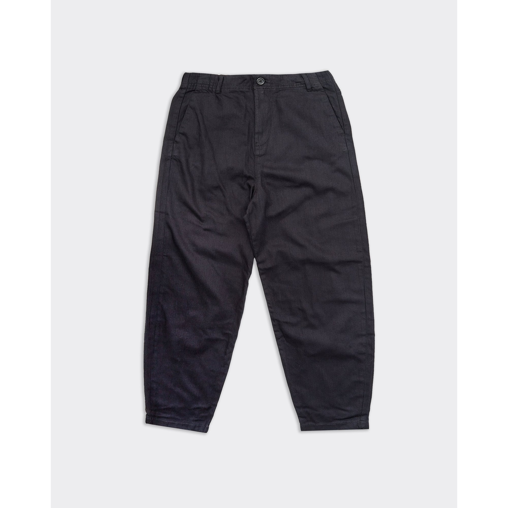 Pantalon Barrel Mark Noir Selected Homme vista0