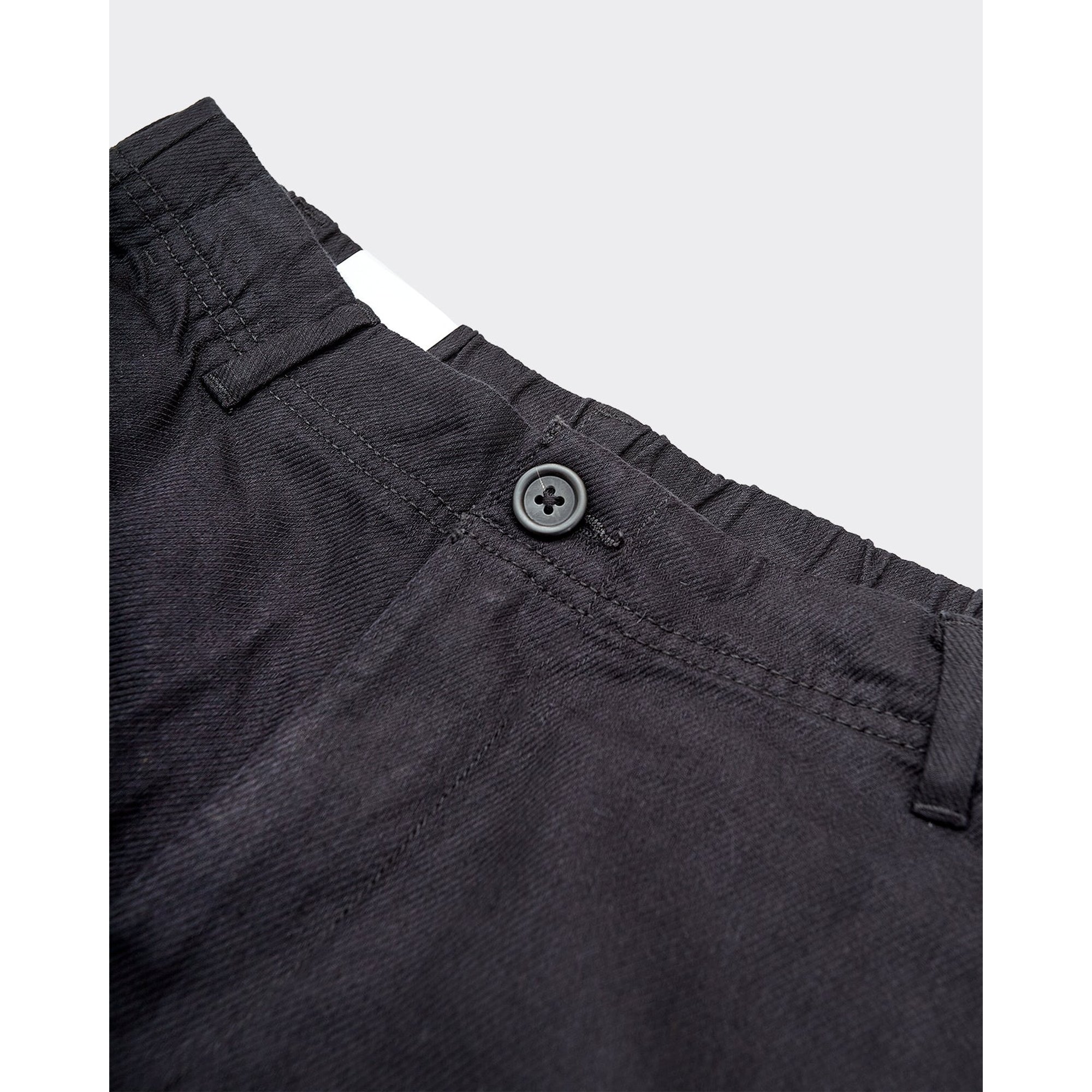 Pantalon Barrel Mark Noir Selected Homme vista1