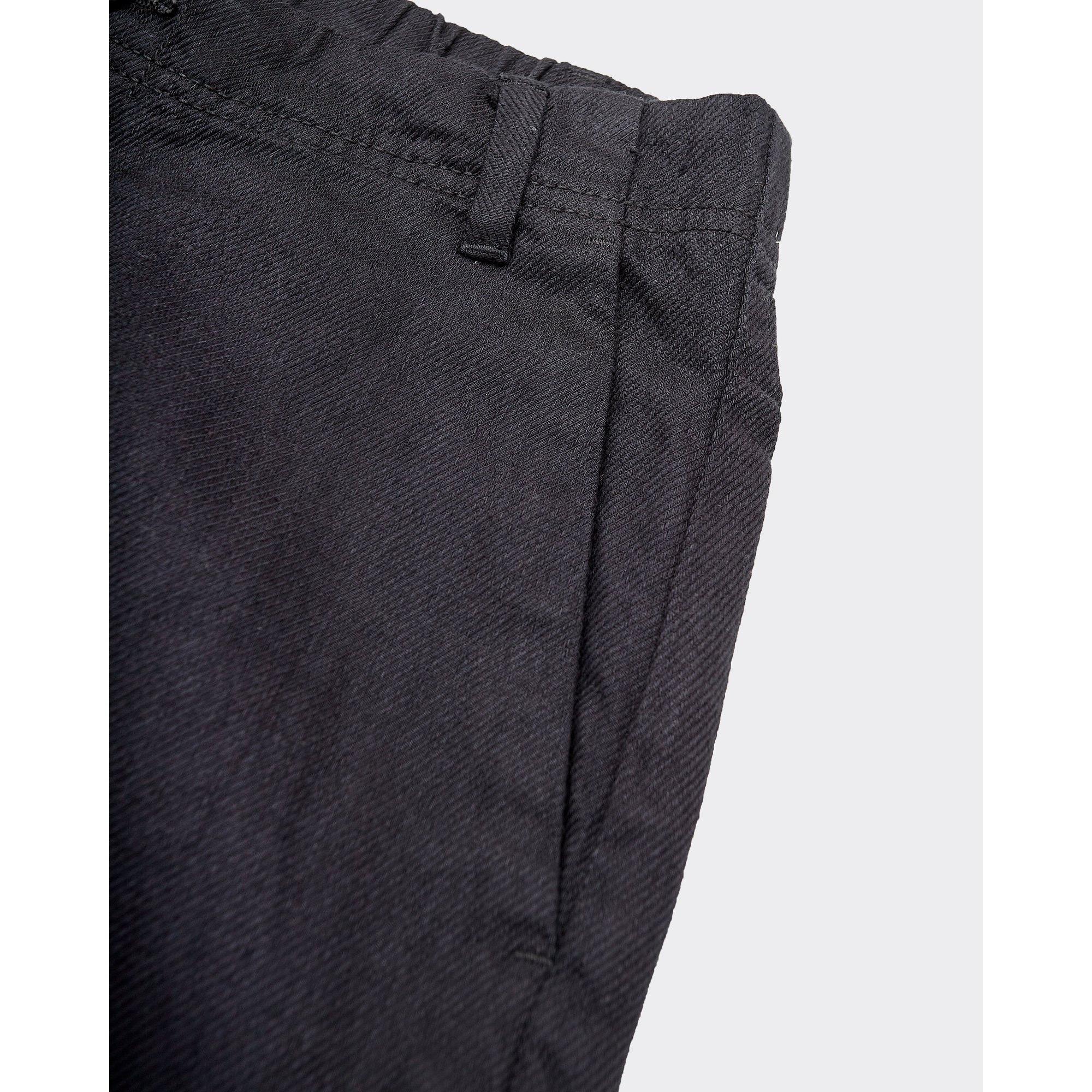 Pantalon Barrel Mark Noir Selected Homme vista2