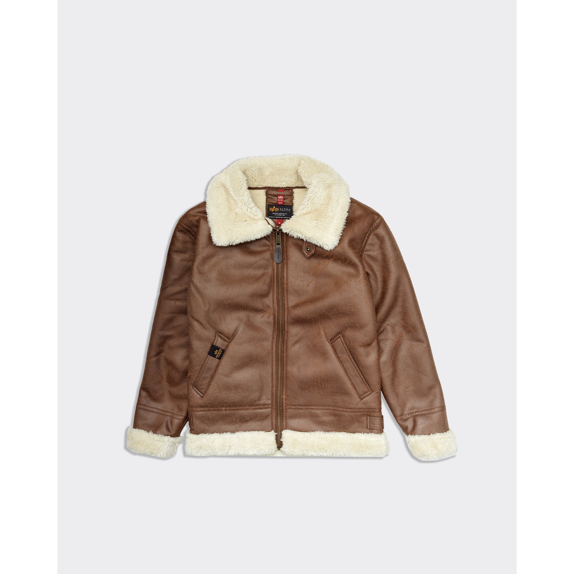 Piel de oveja b3 fl Marrón Alpha Industries vista0