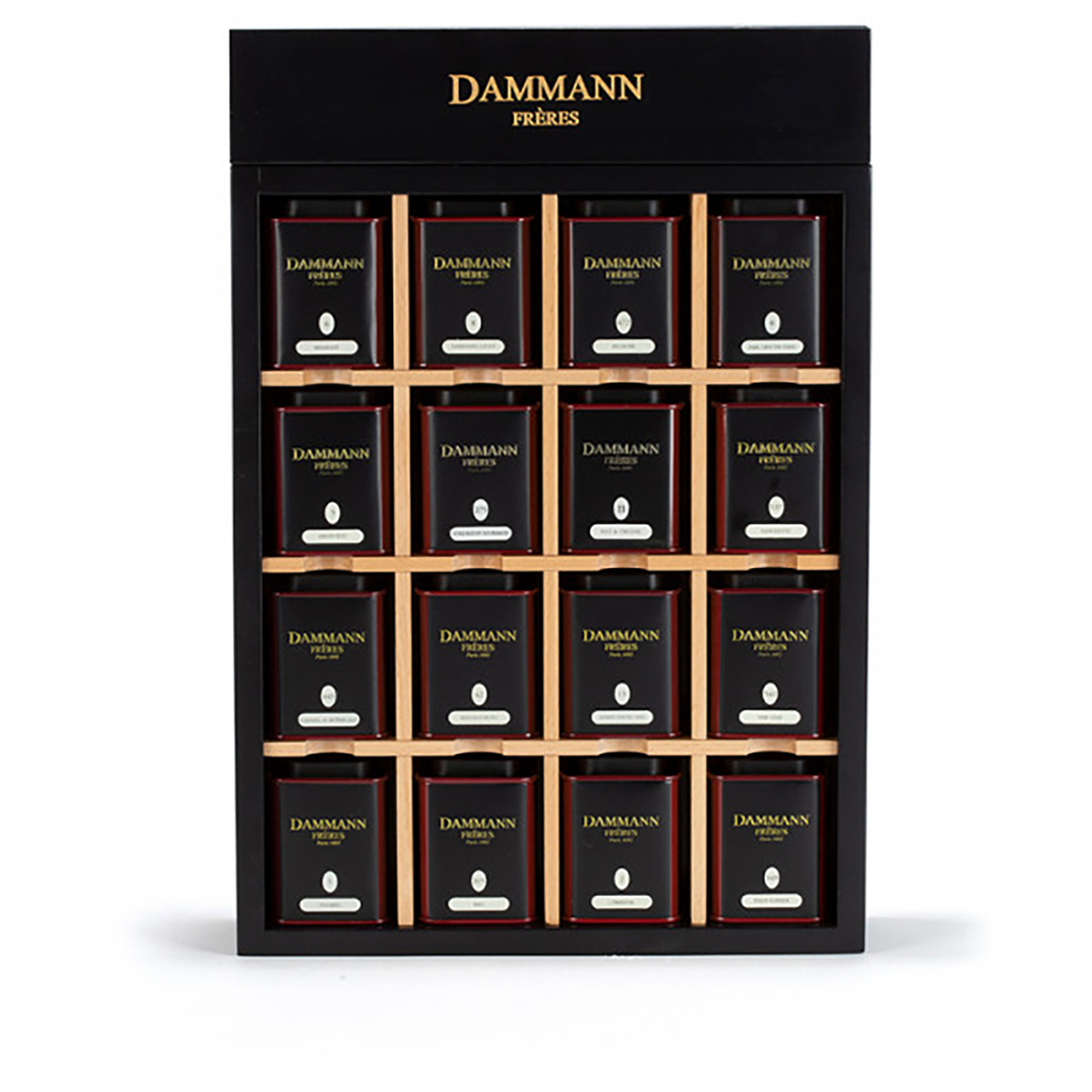 My littele boutique assortimento con 16 mini latte Dammann Frères vista0