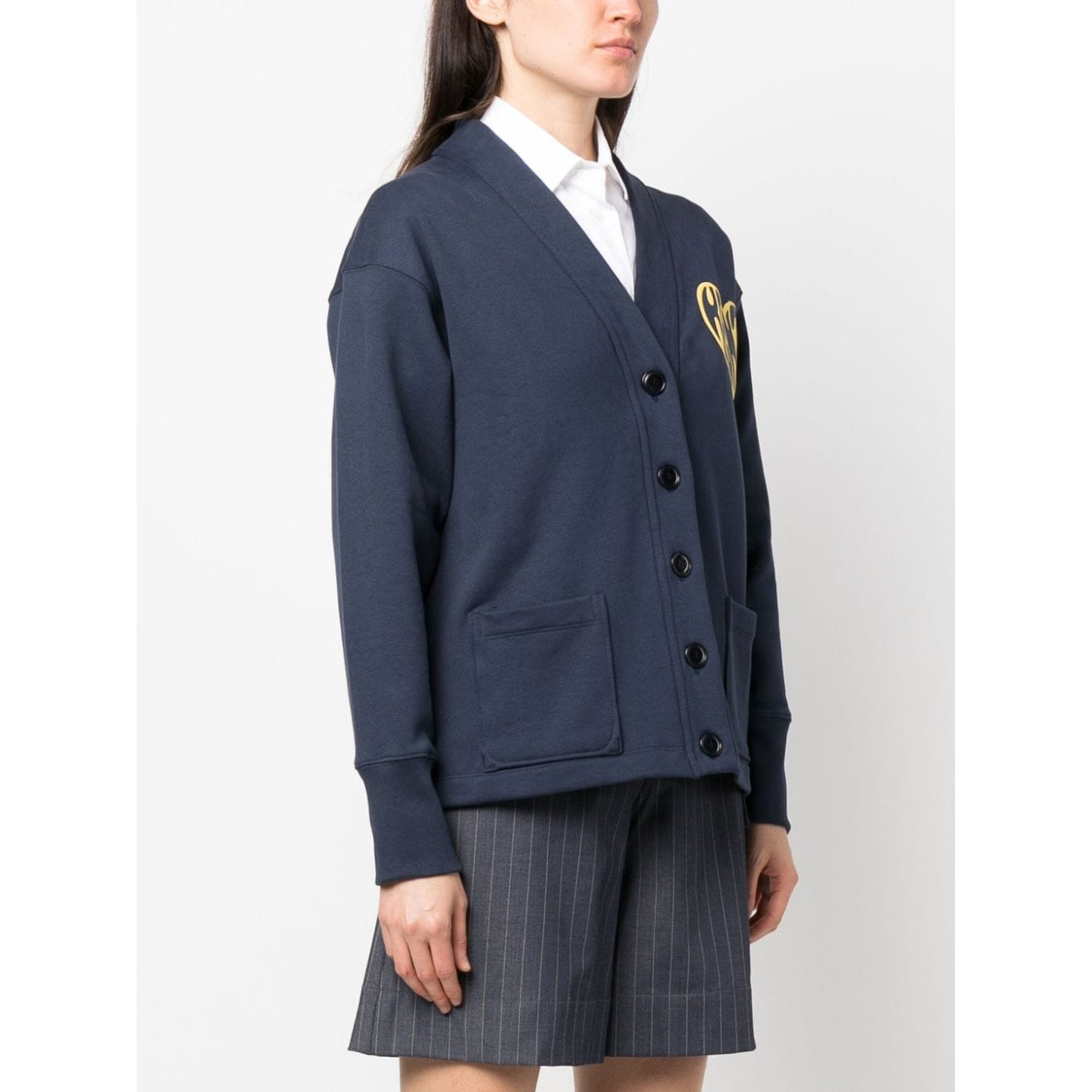 Kenzo Sweat Cardi Hearts Fd62sw0864me Kenzo vista3
