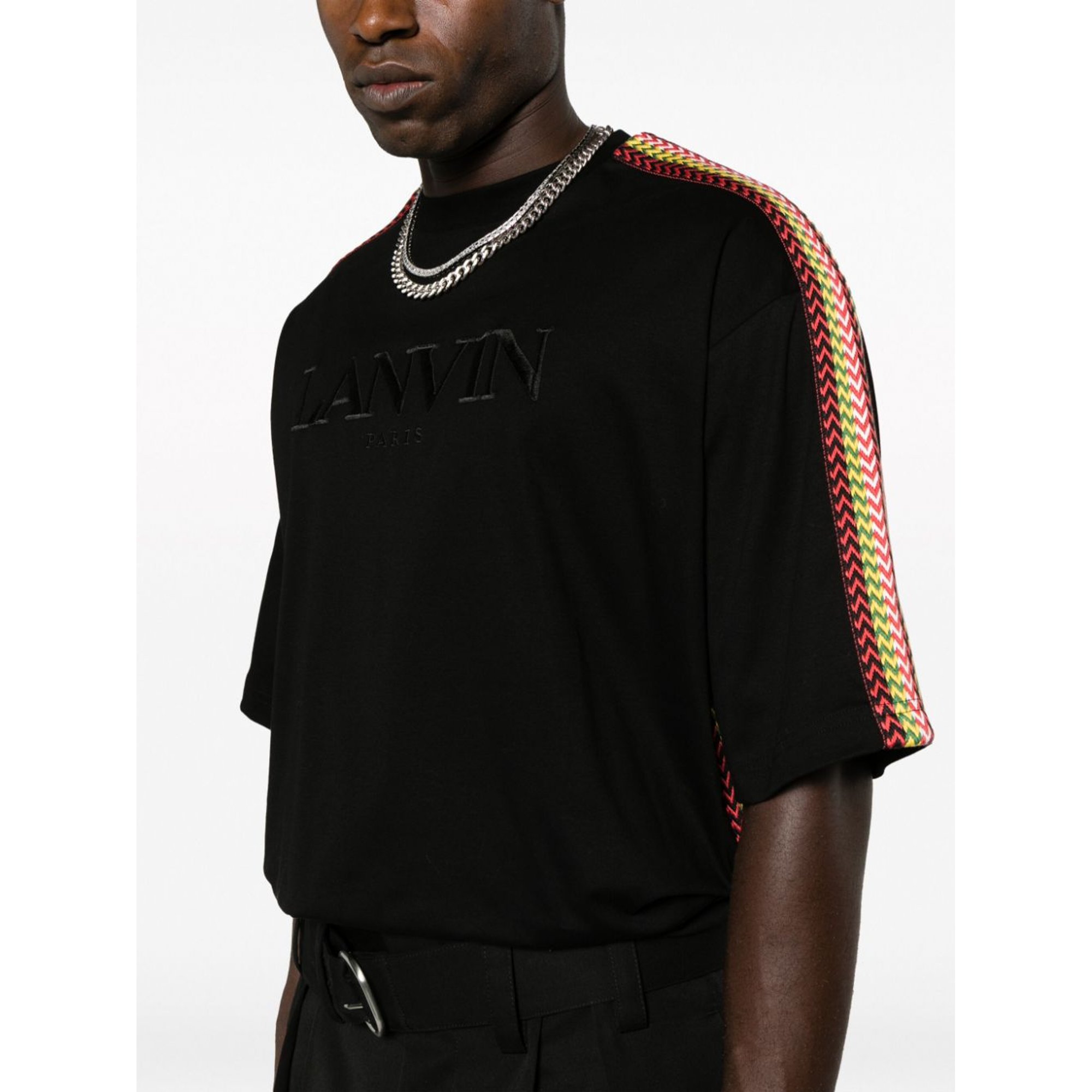 Side Curb Oversized T-shirt Rmts0026j196h23 Lanvin  vista1