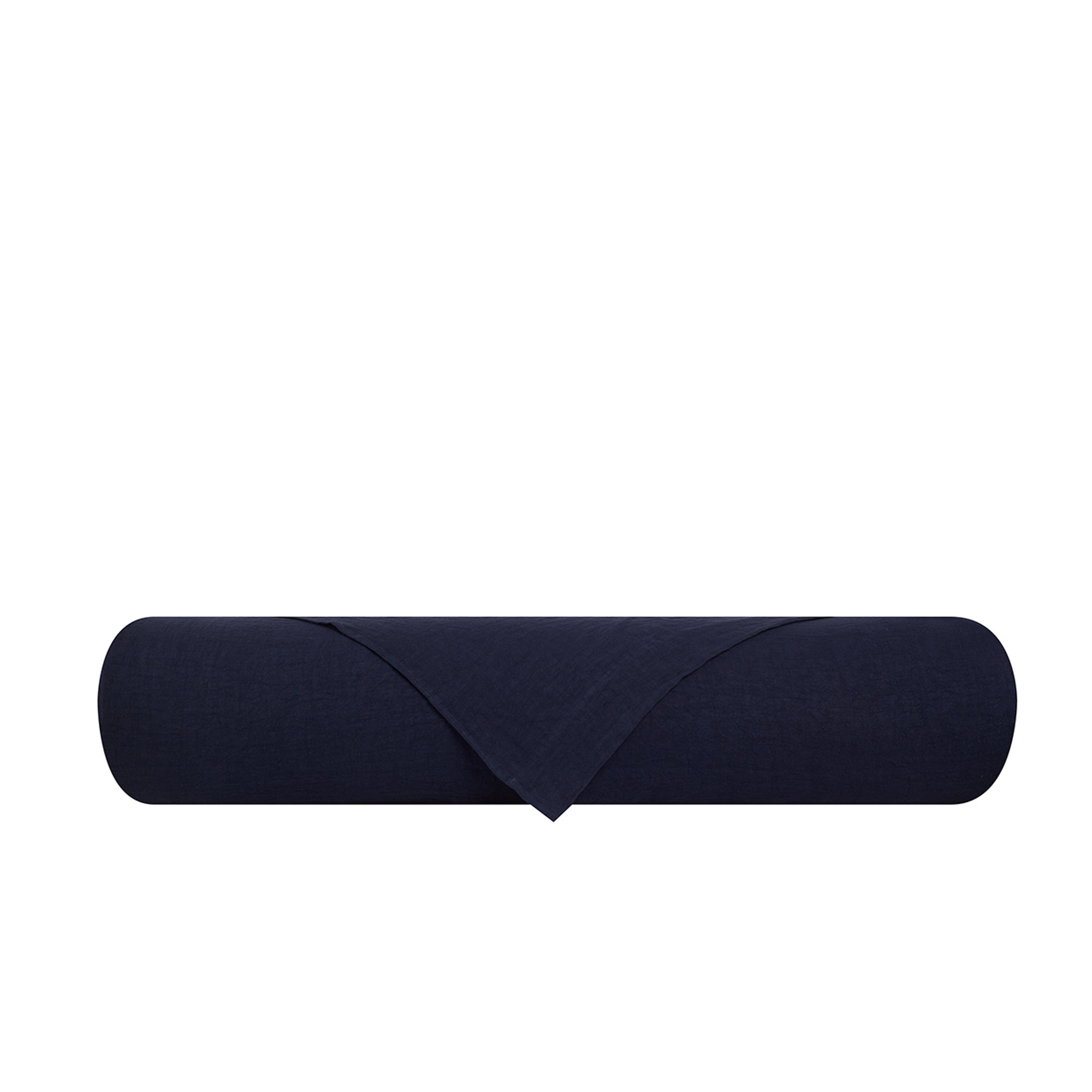 Juego de funda nórdica de puro lino lavado a la piedra en azul Puro lino vista2