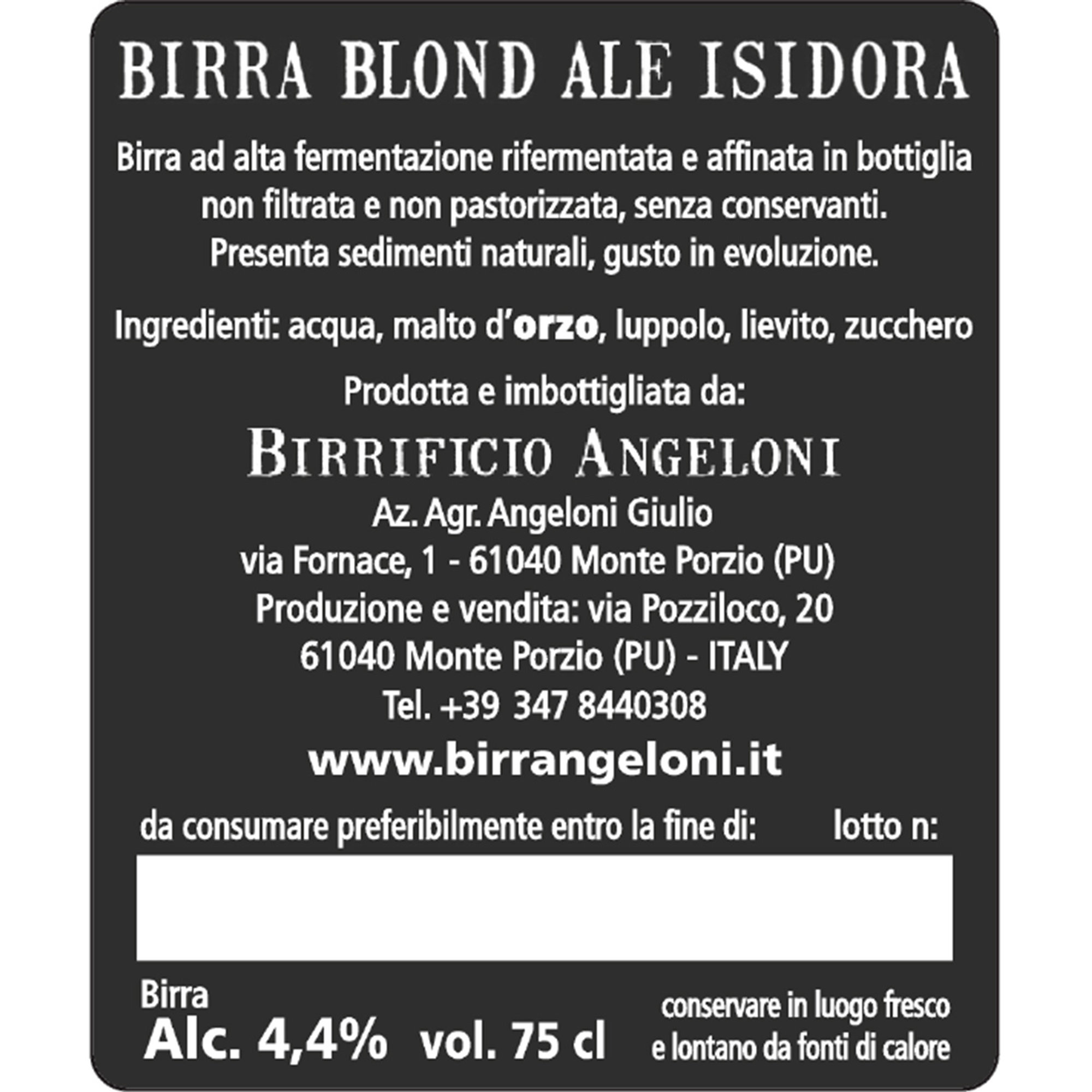 6 bottiglie miste: 2 ISIDORA - 2 MP SUNRISE - 2 MATER DEA Angeloni vista2