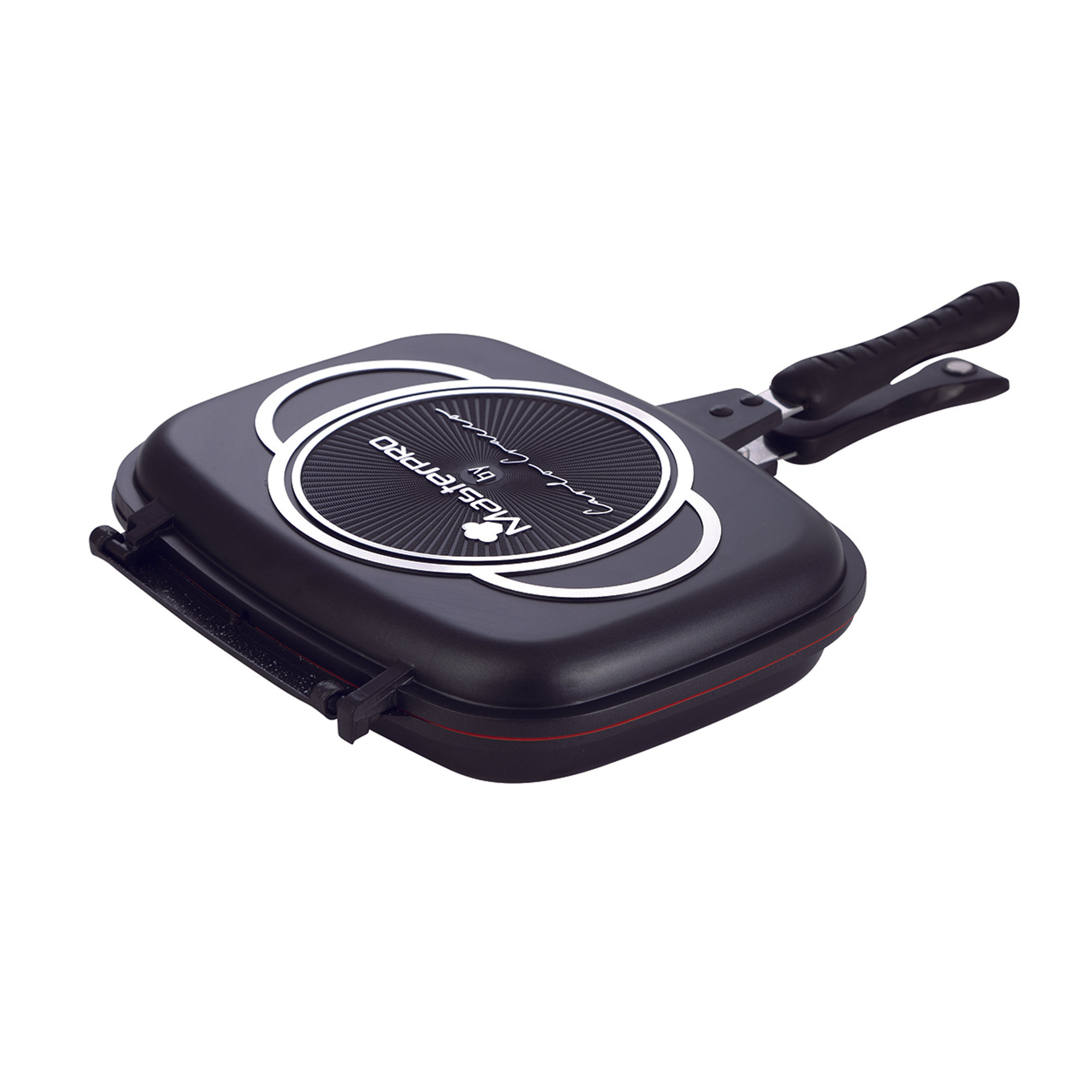 Fornetto doppio grill - Masterpro by Carlo Cracco 32x24.5x7 cm cast alluminio MASTERPRO by Carlo Cracco vista0
