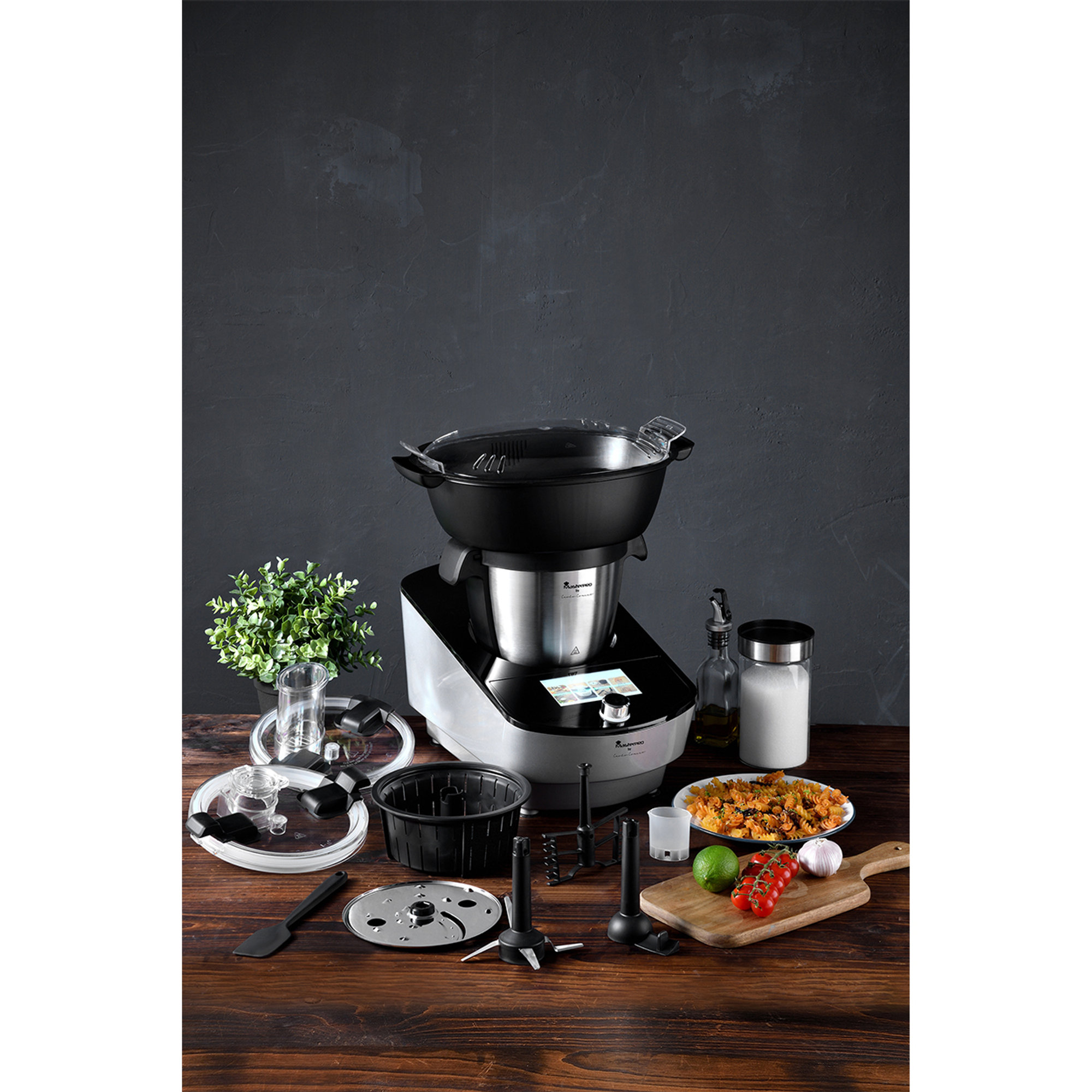 KITCHEN ROBOT - Masterpro by Carlo Cracco 1000W 3.5L (2L lavorabili) 12 programmi MASTERPRO by Carlo Cracco vista22