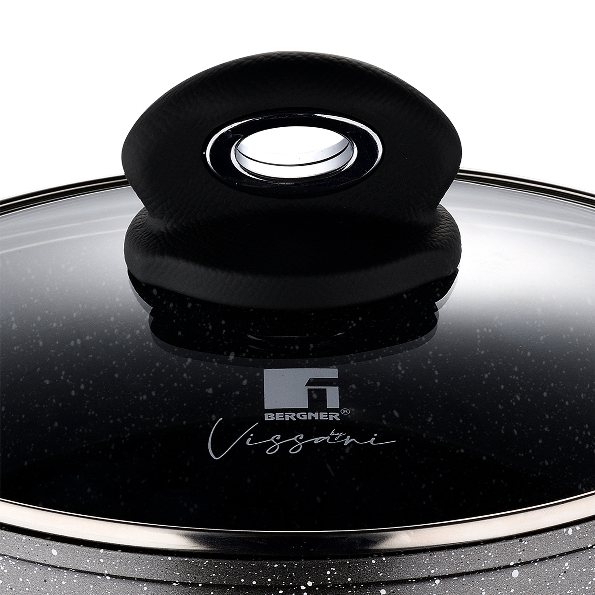 Pastaiola con coperchio alluminio forgiato induzione Bergner by Vissani BERGNER by Vissani vista6