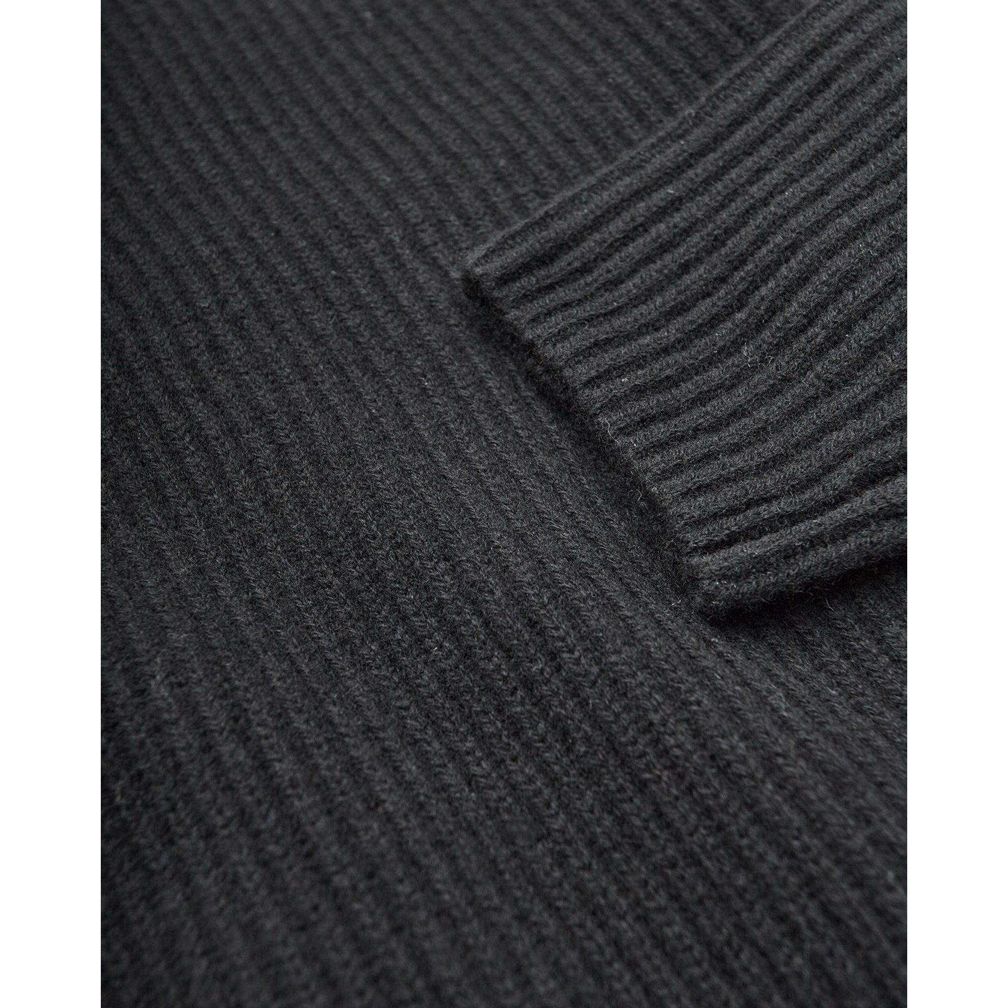 Pull Eddie Col Roulé Noir LES DEUX vista3