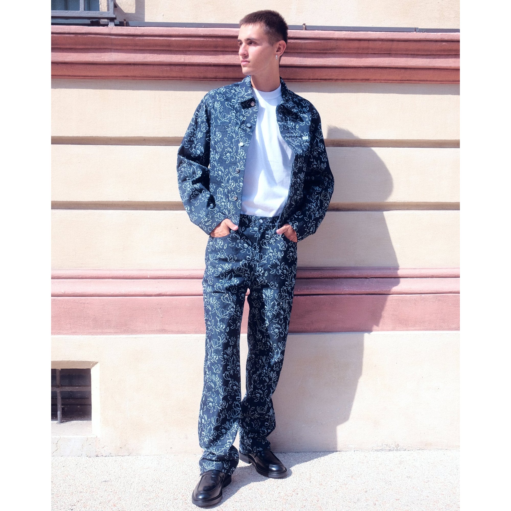 Jeans Jonas Flowers Bleu Arte Antwerp vista1