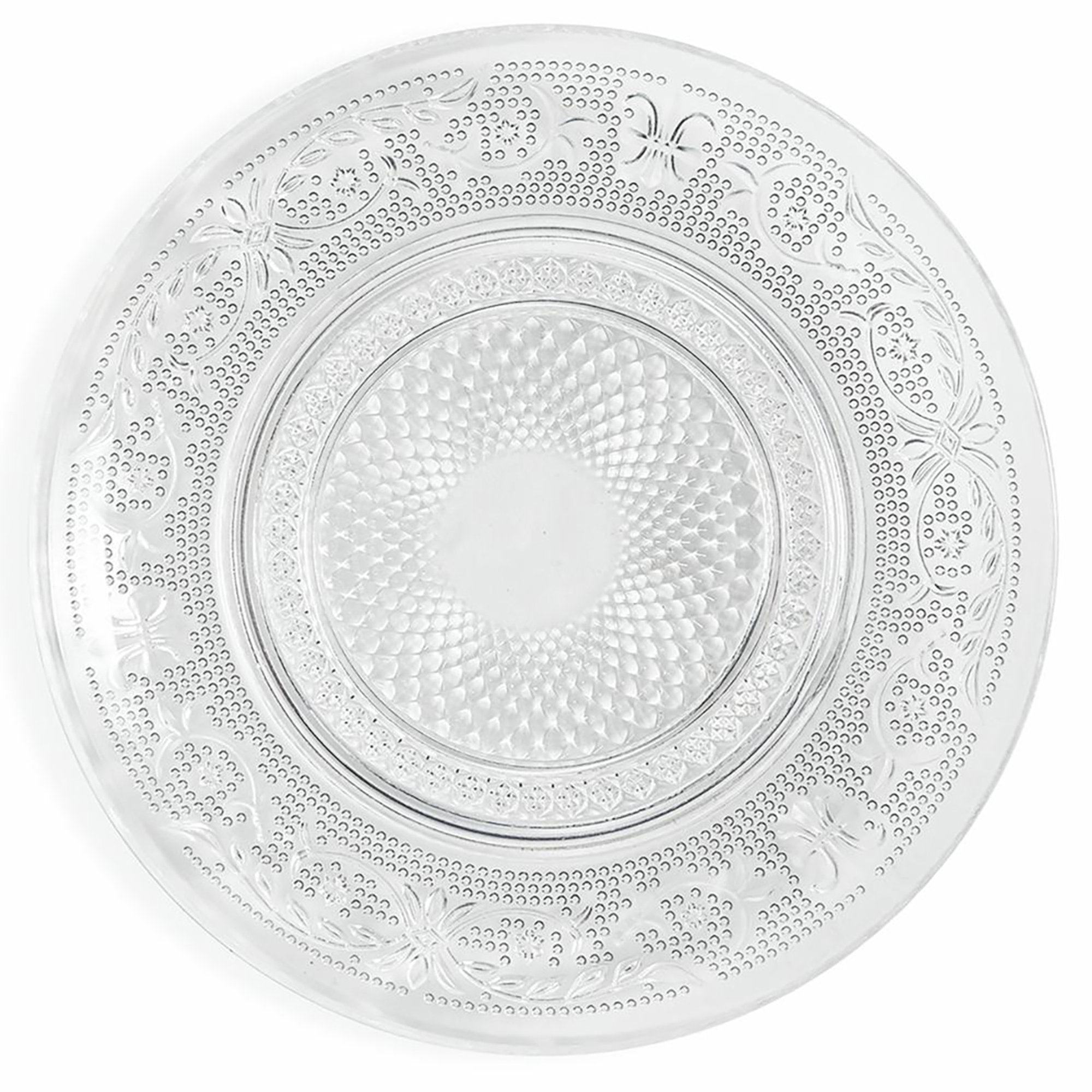 Set 6 piatti pane Ø 15 cm in vetro, Imperial Villa D'Este Home Tivoli 1996 vista1